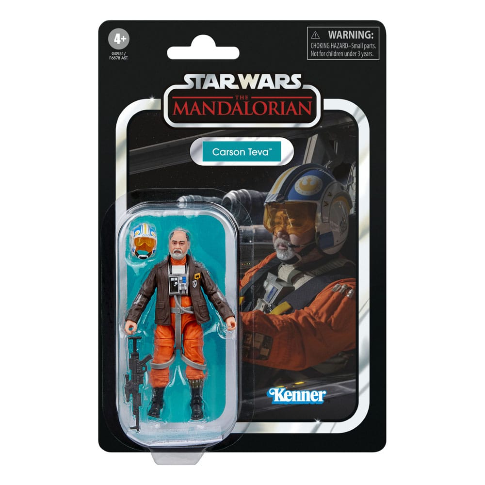 Star Wars Vintage Collection: Carson Teva (The Mandalorian) - 10 cm-Actionfiguren-Hasbro-Mighty Underground