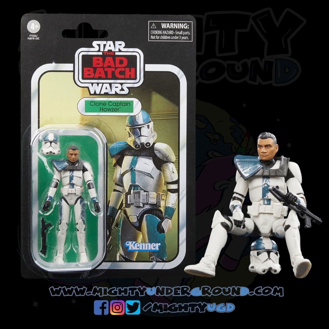 Star Wars Vintage Collection: Clone Captain Howzer (The Bad Batch) - 10 cm-Actionfiguren-Hasbro-Mighty Underground