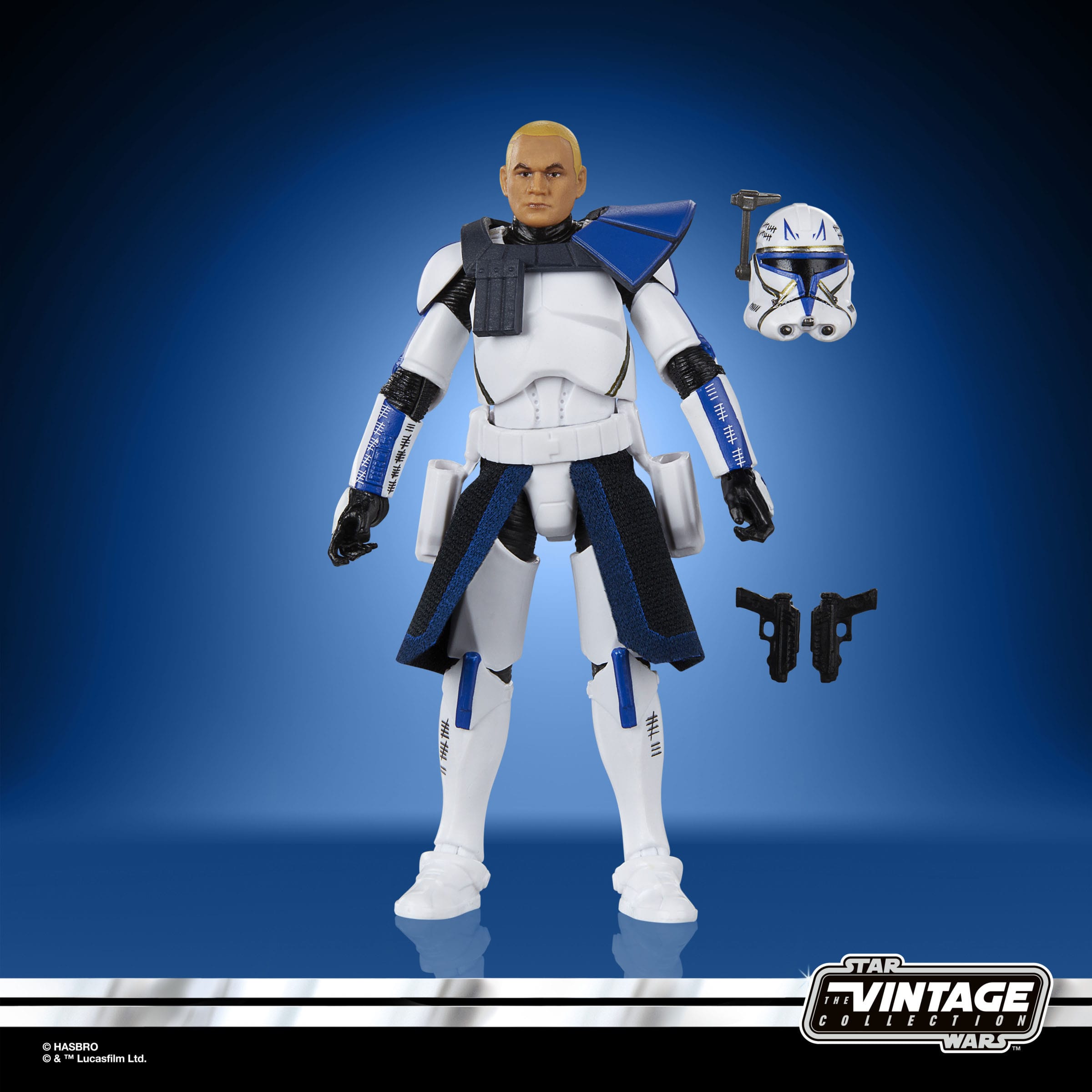 Star Wars Vintage Collection: Clone Commander Rex (Bracca Mission, The Bad Batch) - 10 cm-Actionfiguren-Hasbro-Mighty Underground