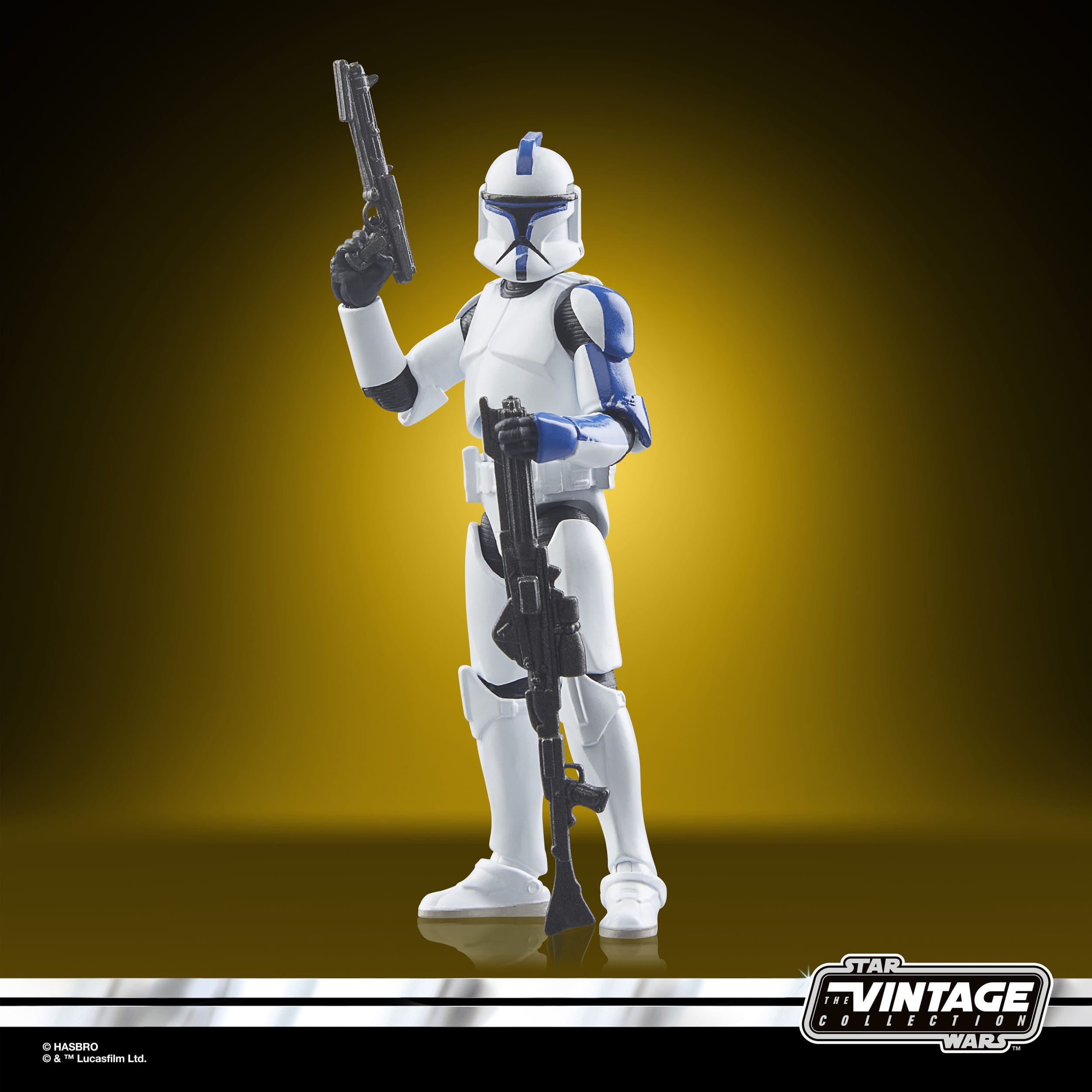 Star Wars Vintage Collection: Clone Trooper Lieutnant (Teth, Ahsoka) - 10 cm-Actionfiguren-Hasbro-Mighty Underground