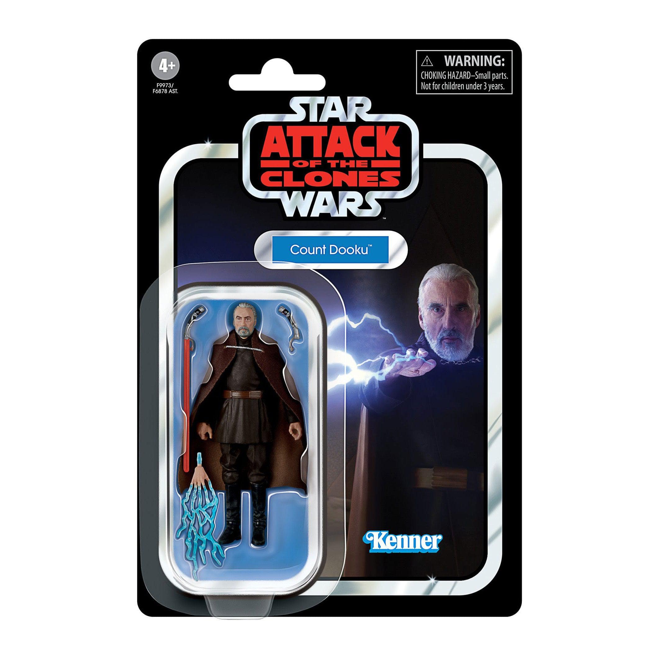 Star Wars Vintage Collection: Count Dooku (Ep II) - 10 cm-Actionfiguren-Hasbro-Mighty Underground