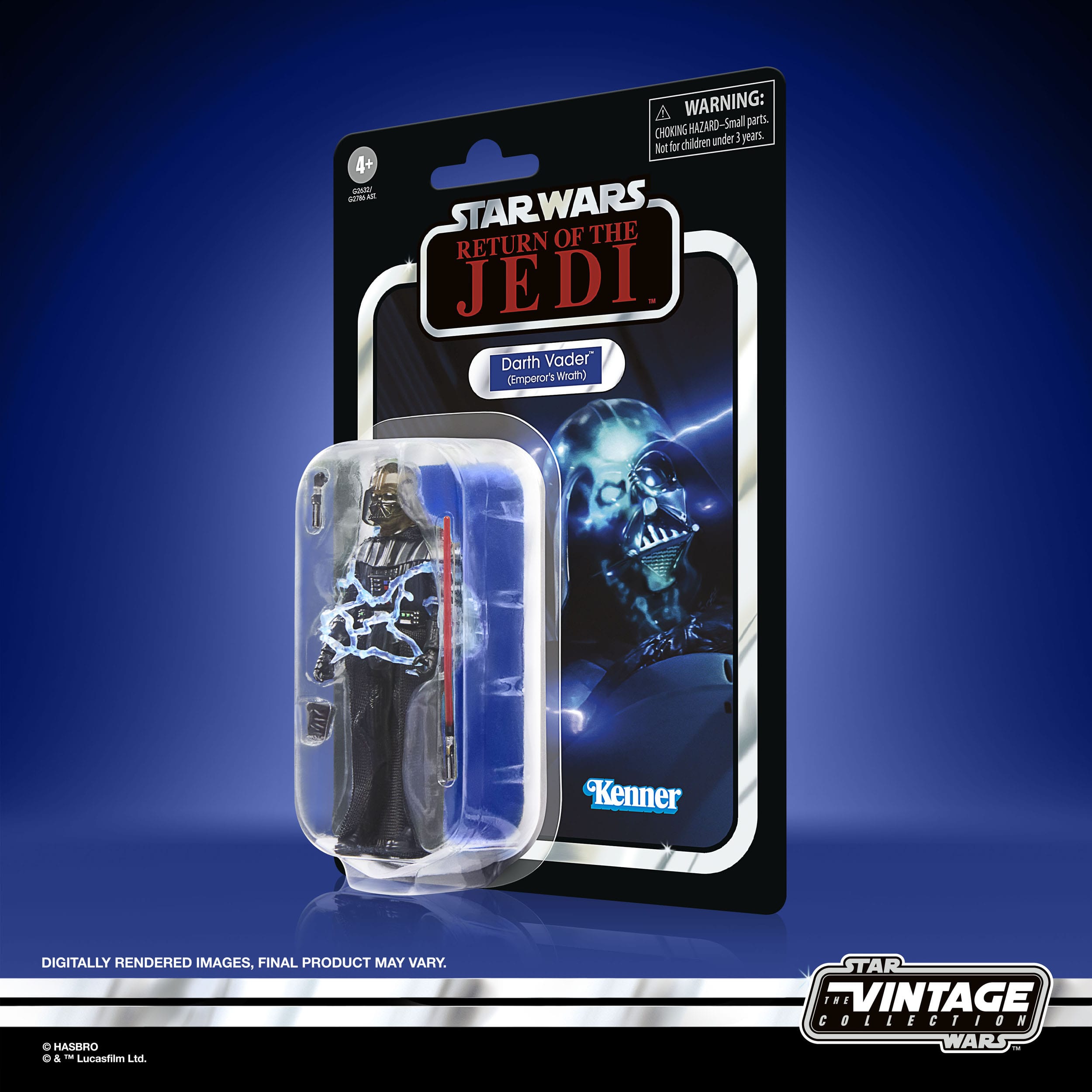 Star Wars Vintage Collection: Darth Vader (Emperor's Wrath, Ep VI) - 10 cm-Actionfiguren-Hasbro-Mighty Underground