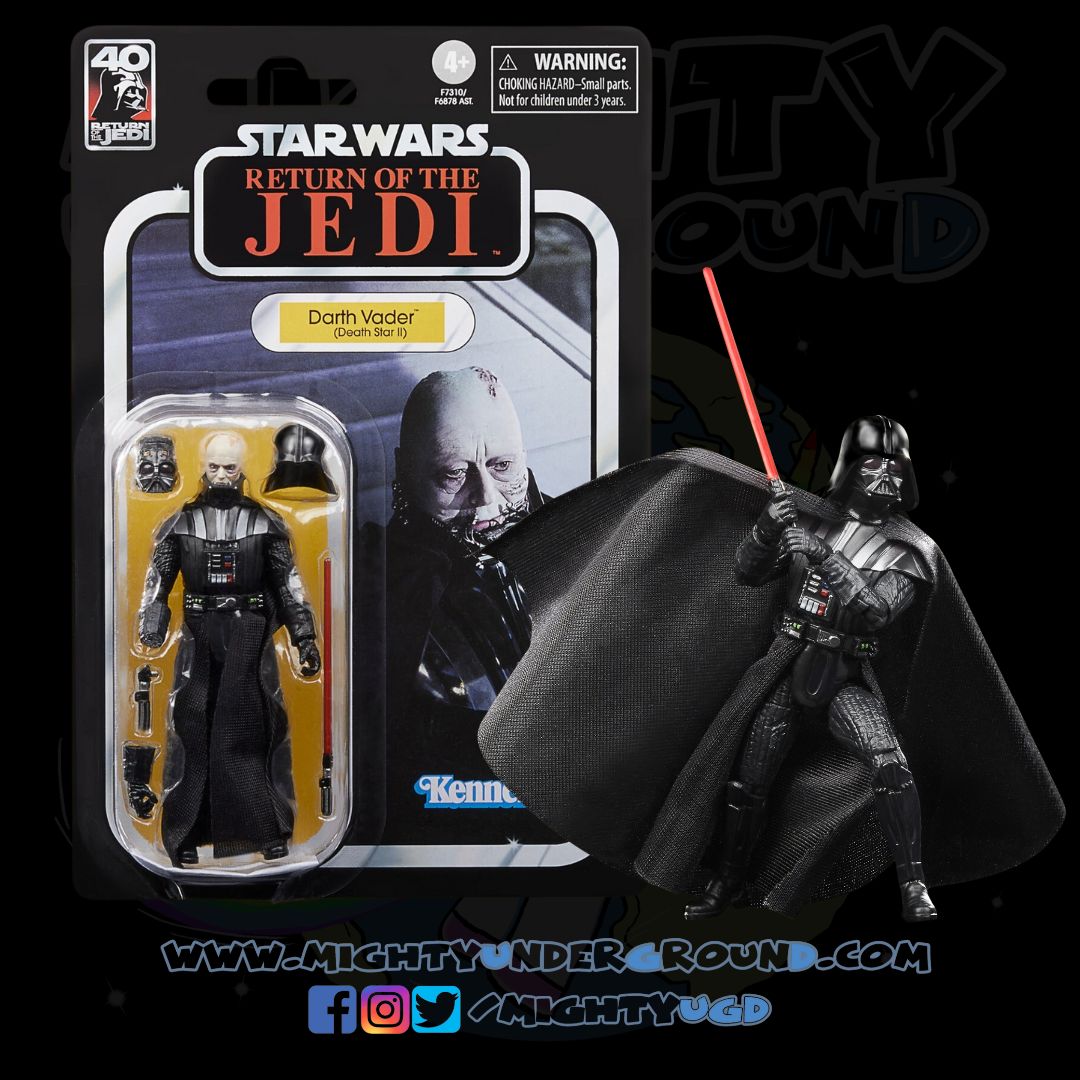 Star Wars Vintage Collection: Darth Vader (Ep VI, DEATH STAR II) - 10 cm-Actionfiguren-Hasbro-Mighty Underground