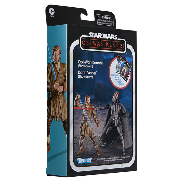 Star Wars Vintage Collection: Darth Vader & Obi-Wan Kenobi (Showdown) - 2-Pack 10 cm-Actionfiguren-Hasbro-Mighty Underground