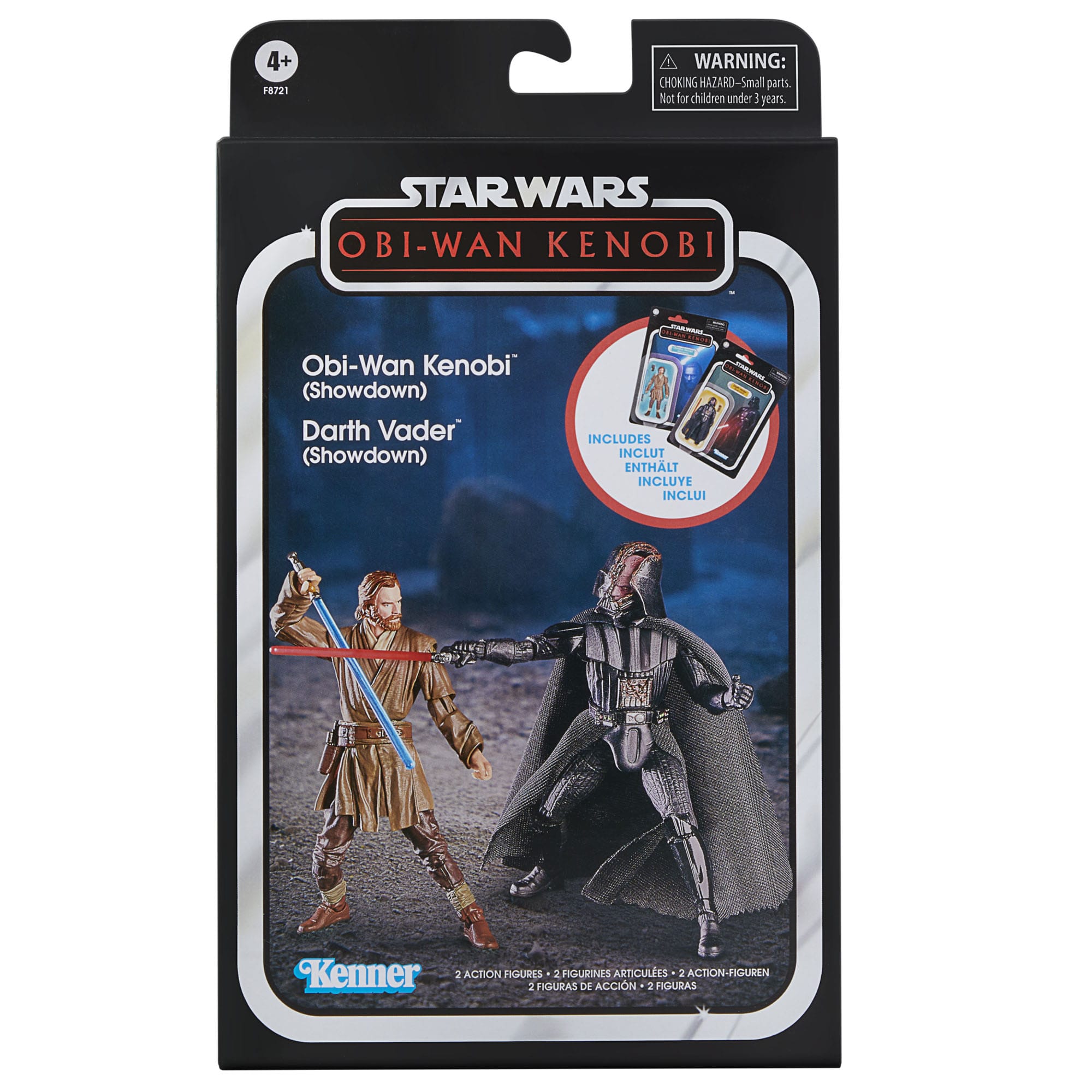 Star Wars Vintage Collection: Darth Vader & Obi-Wan Kenobi (Showdown) - 2-Pack 10 cm-Actionfiguren-Hasbro-Mighty Underground