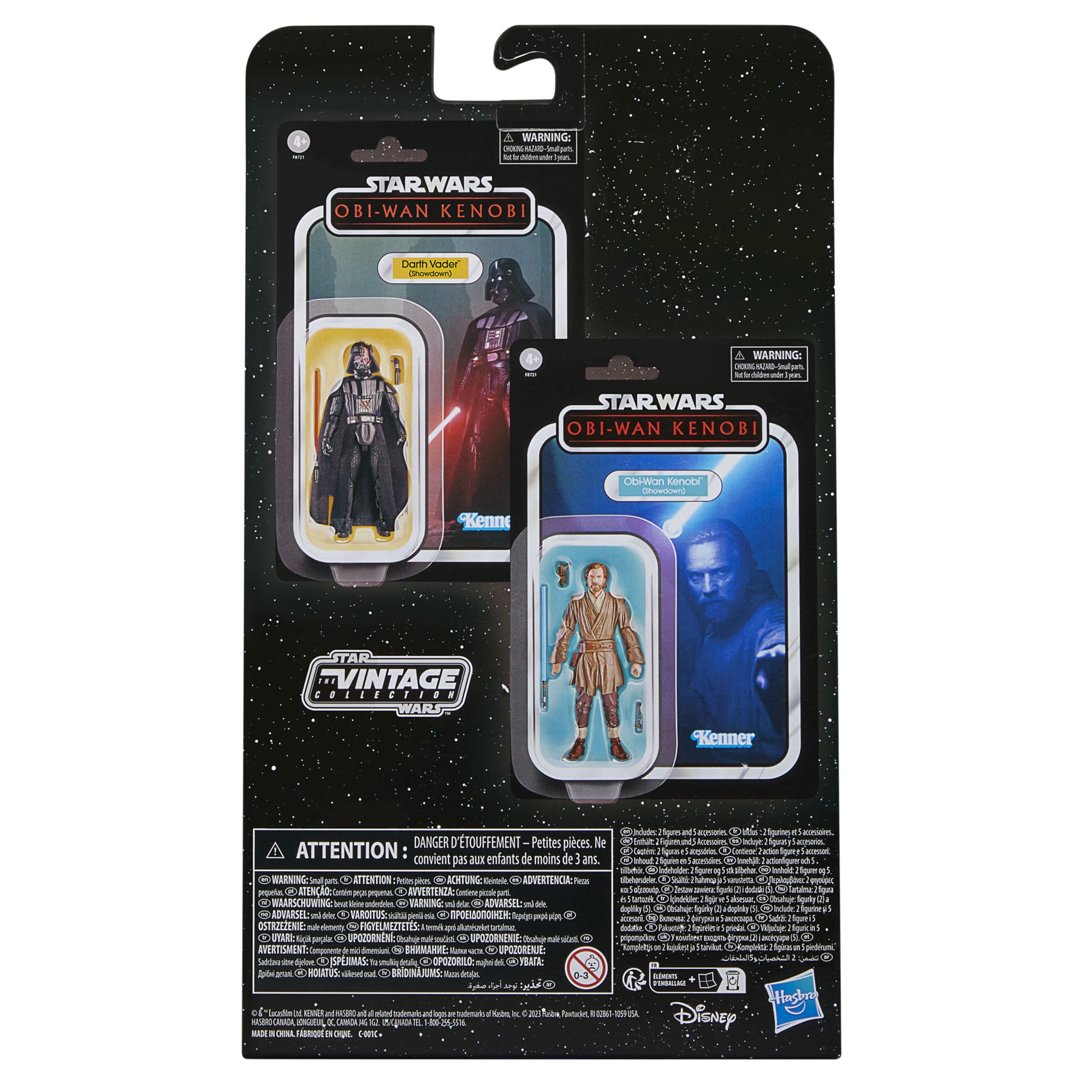 Star Wars Vintage Collection: Darth Vader & Obi-Wan Kenobi (Showdown) - 2-Pack 10 cm-Actionfiguren-Hasbro-Mighty Underground