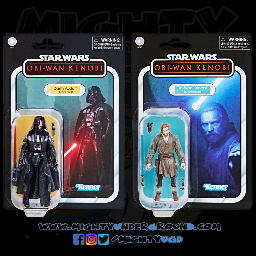 Star Wars Vintage Collection: Darth Vader & Obi-Wan Kenobi (Showdown) - 2-Pack 10 cm-Actionfiguren-Hasbro-Mighty Underground