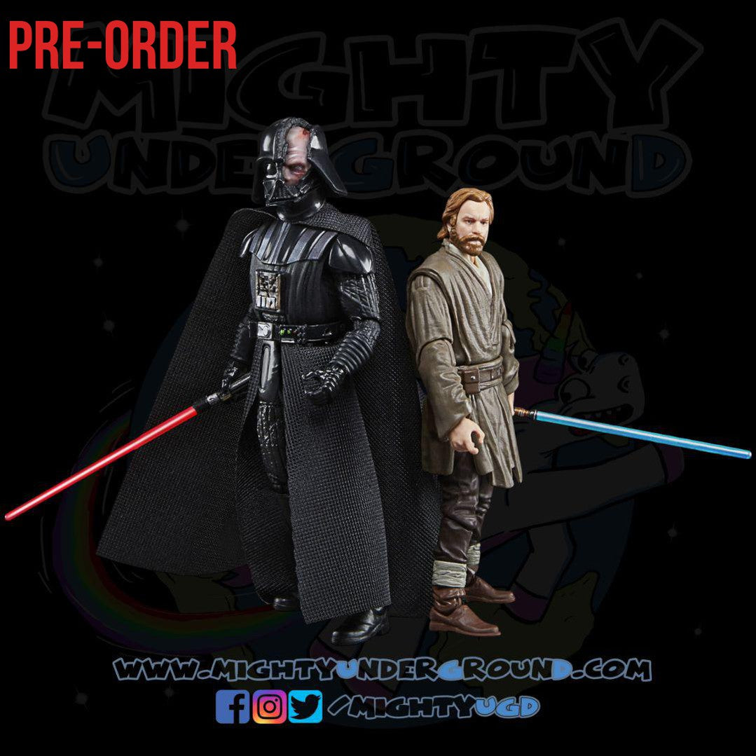 Star Wars Vintage Collection: Darth Vader & Obi-Wan Kenobi (Showdown) - 2-Pack 10 cm-Actionfiguren-Hasbro-Mighty Underground