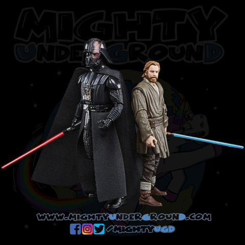 Star Wars Vintage Collection: Darth Vader & Obi-Wan Kenobi (Showdown) - 2-Pack 10 cm-Actionfiguren-Hasbro-Mighty Underground