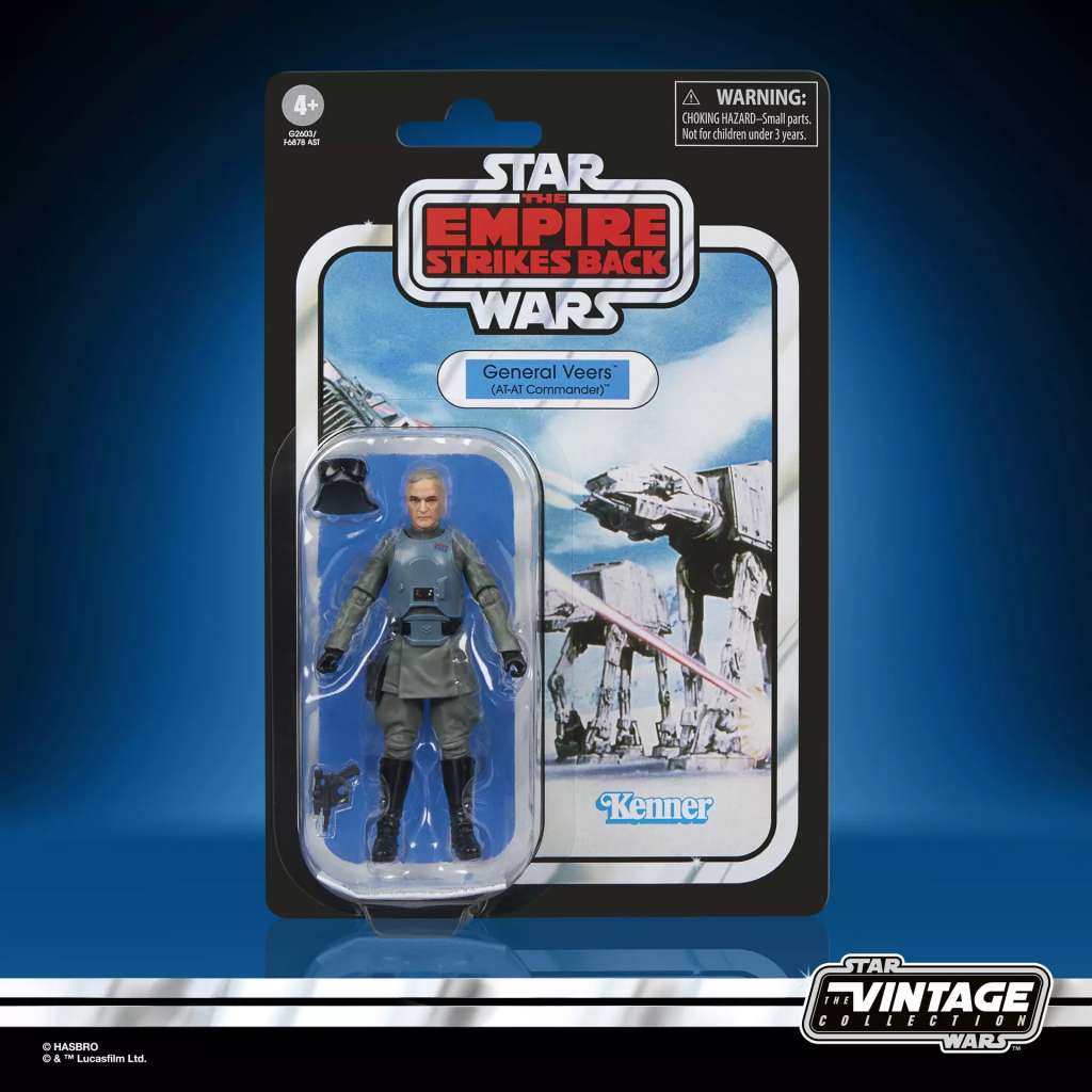 Star Wars Vintage Collection: General Veers (AT-AT Commander, EP V) - 10 cm-Actionfiguren-Hasbro-Mighty Underground