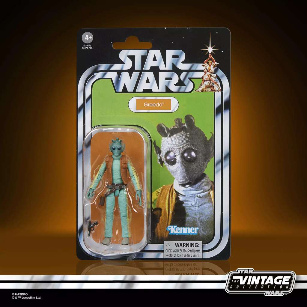 Star Wars Vintage Collection: Greedo (Episode IV) - 10 cm-Actionfiguren-Hasbro-Mighty Underground
