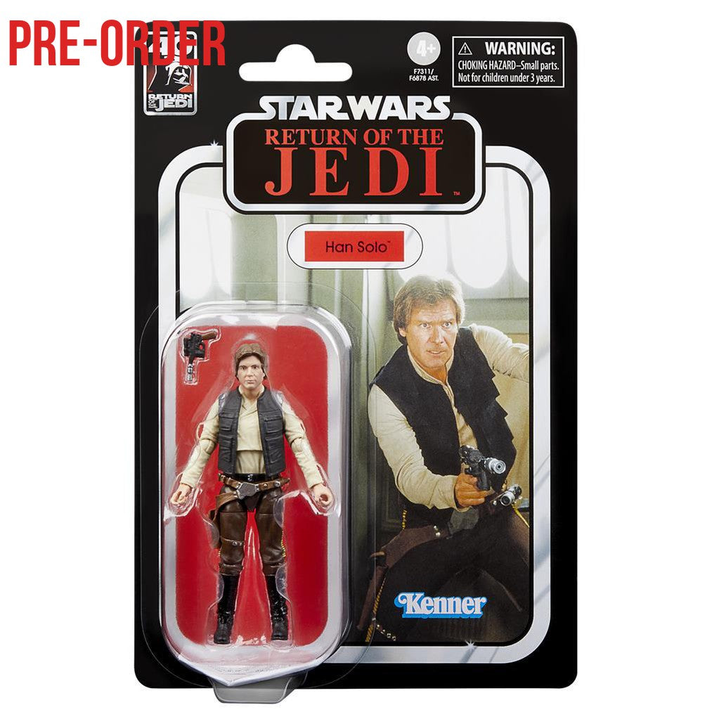 Star Wars Vintage Collection: Han Solo (Endor, Ep VI) - 10 cm-Actionfiguren-Hasbro-Mighty Underground