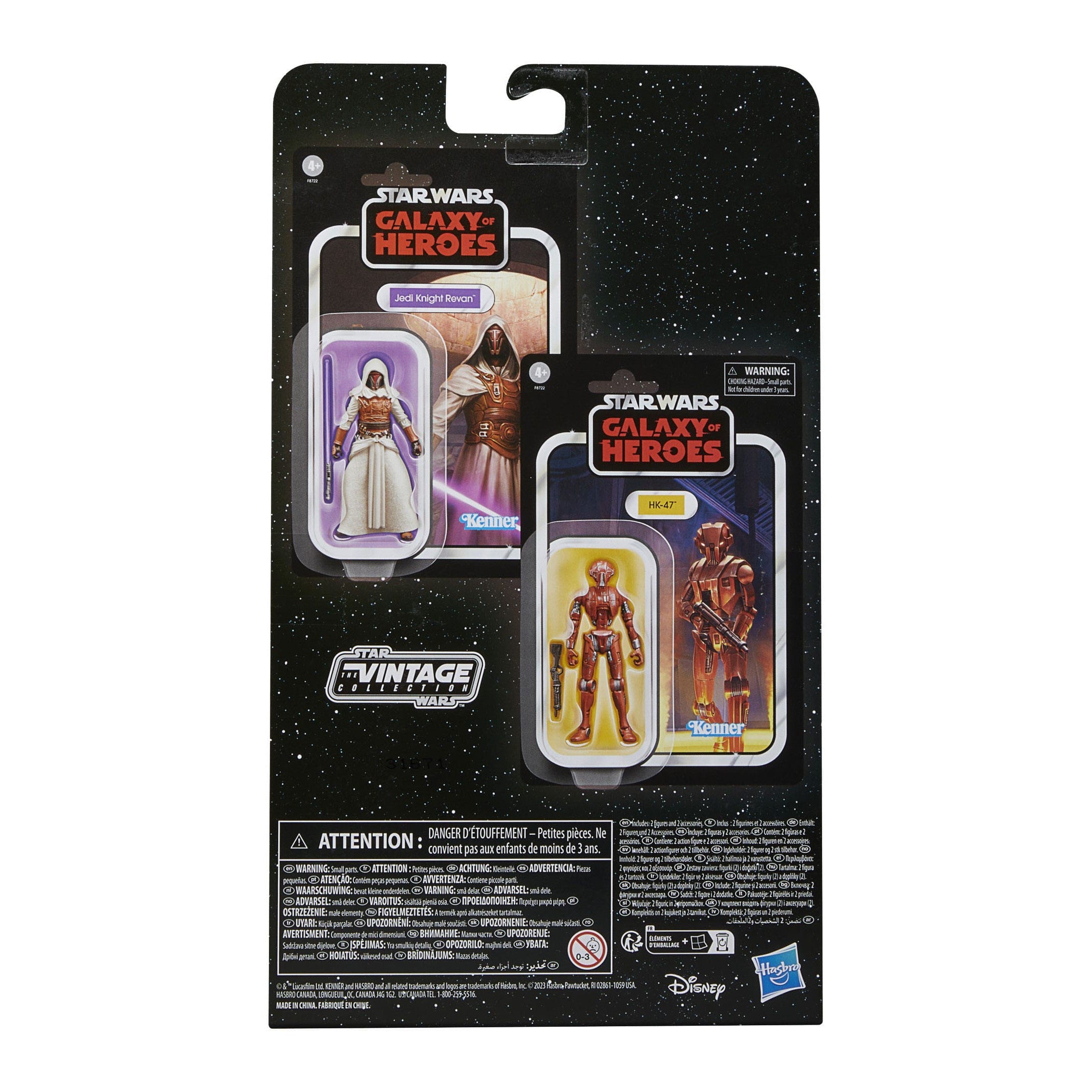 Star Wars Vintage Collection: Jedi Knight Revan & HK-47 (Galaxy of Heroes) - 10 cm 2-Pack-Actionfiguren-Hasbro-Mighty Underground