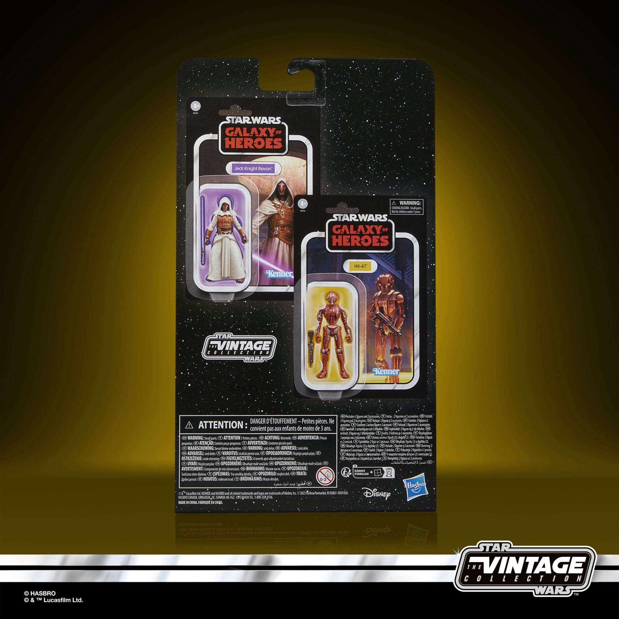 Star Wars Vintage Collection: Jedi Knight Revan & HK-47 (Galaxy of Heroes) - 10 cm 2-Pack-Actionfiguren-Hasbro-Mighty Underground