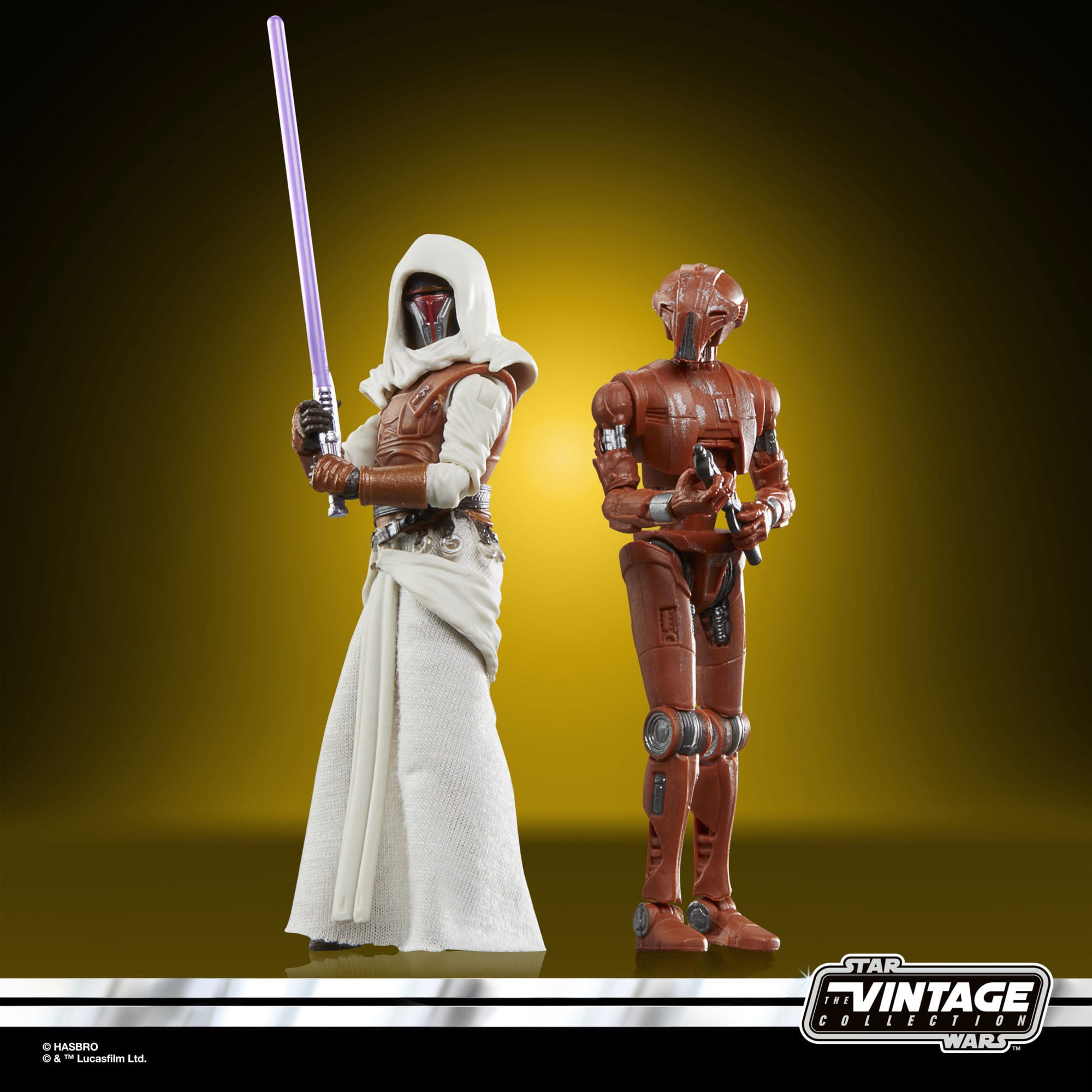 Star Wars Vintage Collection: Jedi Knight Revan & HK-47 (Galaxy of Heroes) - 10 cm 2-Pack-Actionfiguren-Hasbro-Mighty Underground