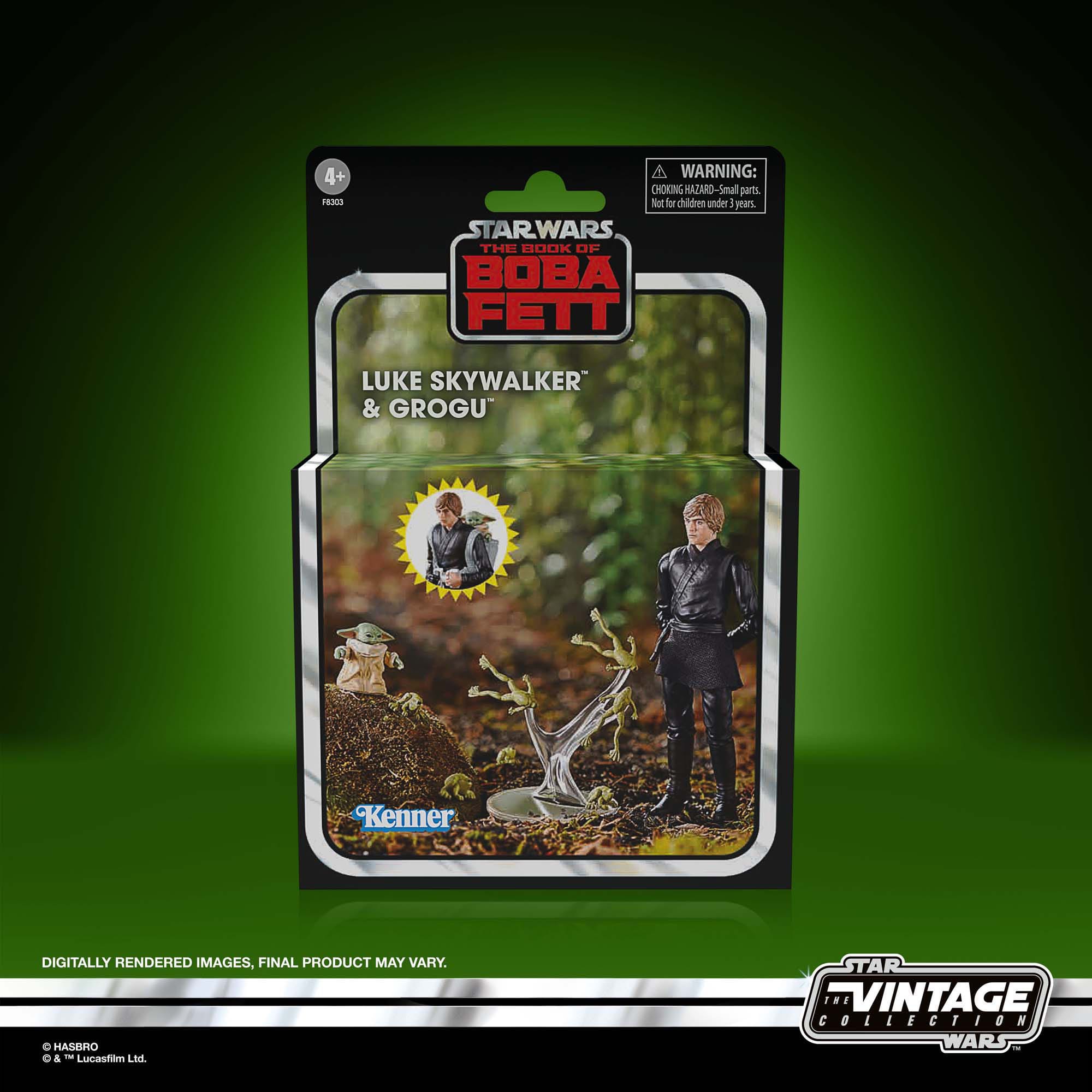 Star Wars Vintage Collection: Luke Skywalker & Grogu (The Book of Boba Fett) - 10 cm-Actionfiguren-Hasbro-Mighty Underground