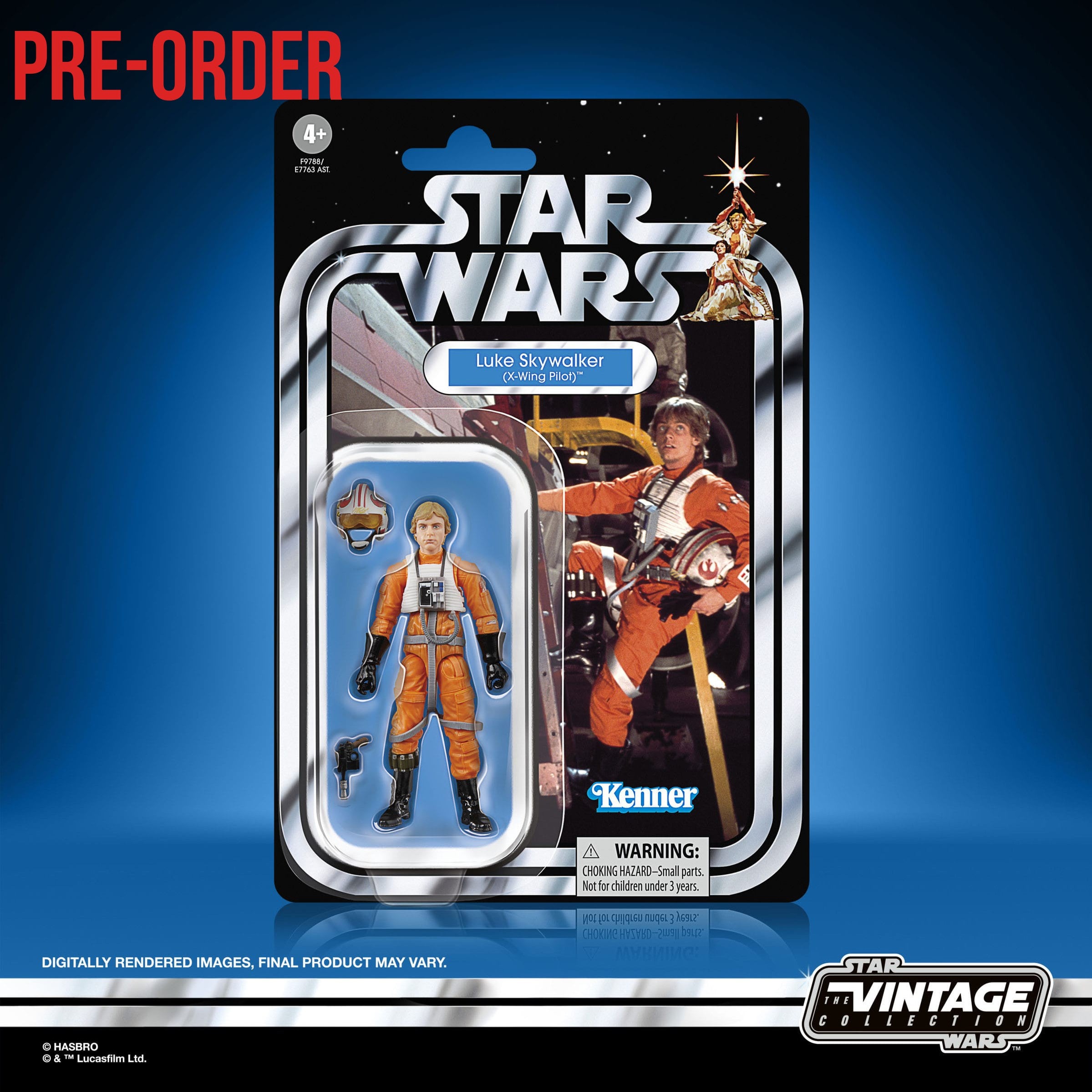 Star Wars Vintage Collection: Luke Skywalker (X-Wing Pilot, Ep IV) - 10 cm-Actionfiguren-Hasbro-Mighty Underground