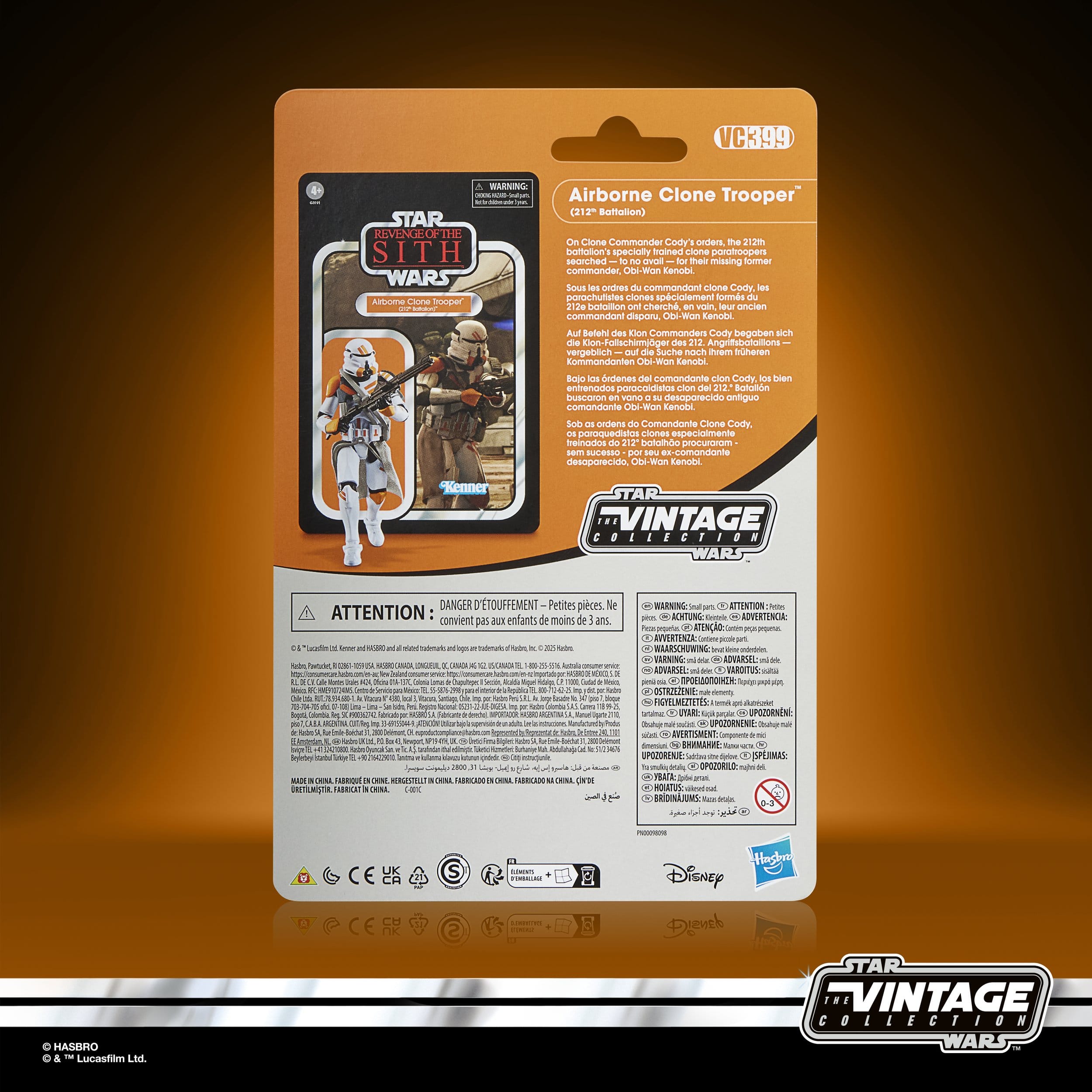 Star Wars Vintage Collection: Obi-Wan Kenobi & Airborne Clone Trooper (Ep III) 2-Pack - 10 cm-Actionfiguren-Hasbro-Mighty Underground