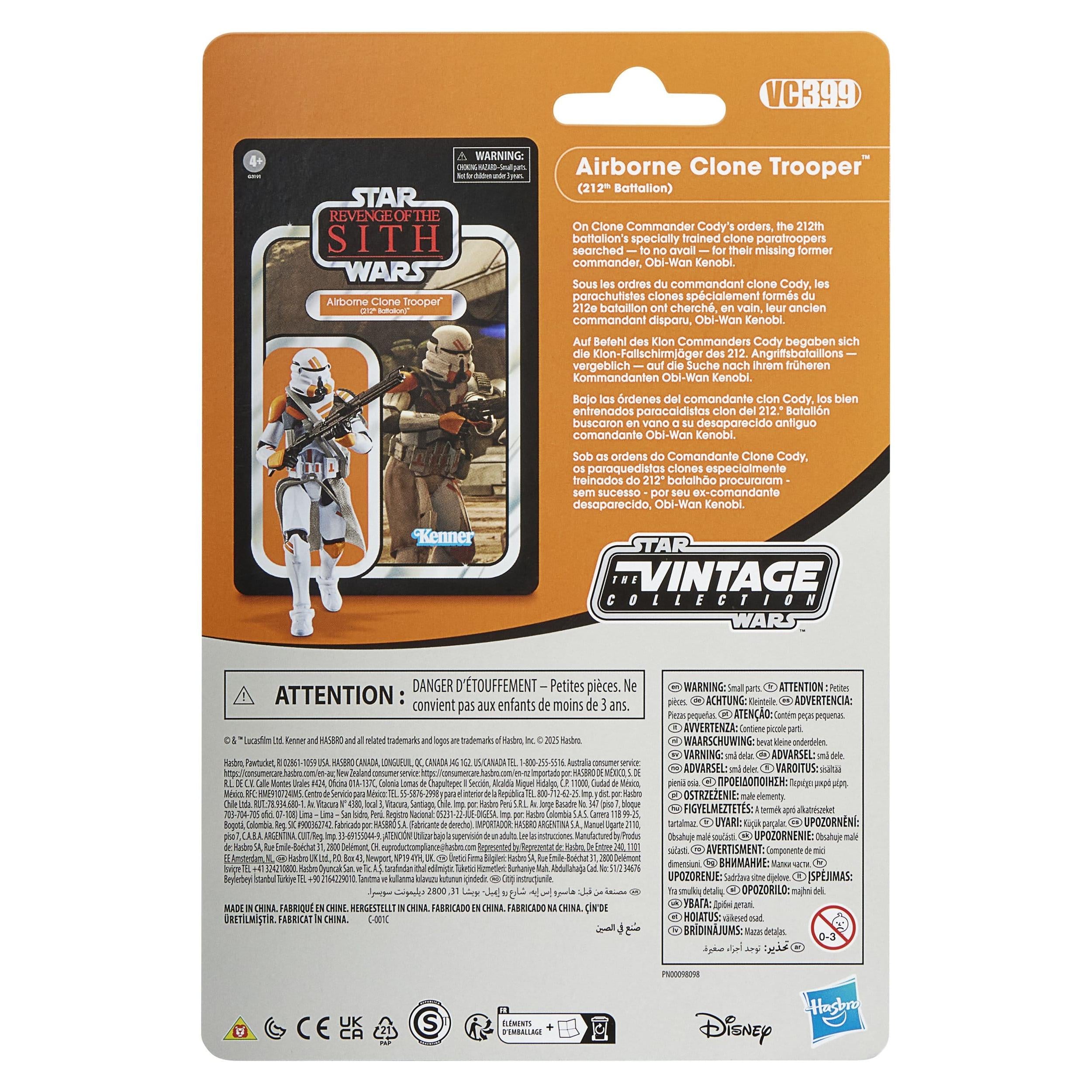 Star Wars Vintage Collection: Obi-Wan Kenobi & Airborne Clone Trooper (Ep III) 2-Pack - 10 cm-Actionfiguren-Hasbro-Mighty Underground