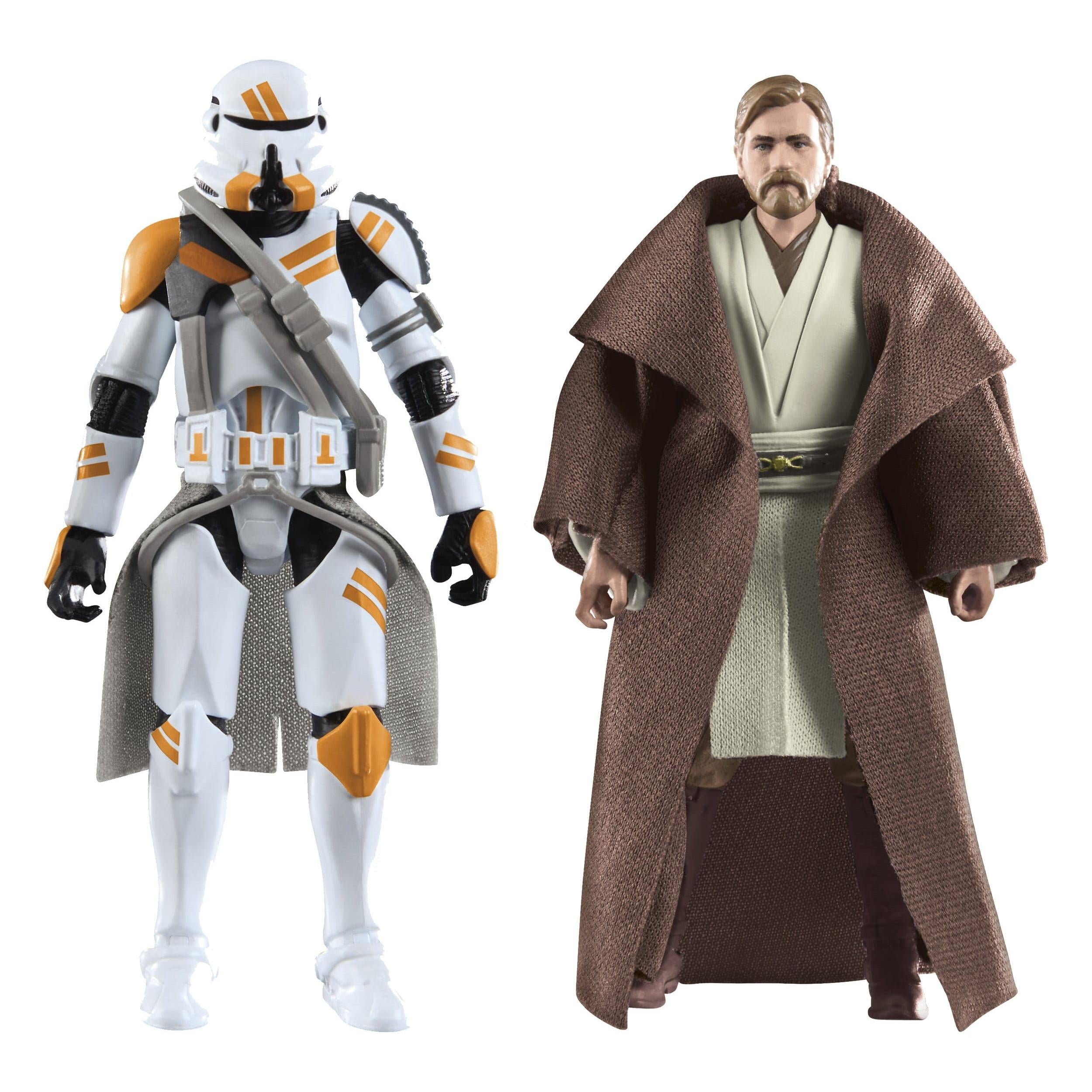 Star Wars Vintage Collection: Obi-Wan Kenobi & Airborne Clone Trooper (Ep III) 2-Pack - 10 cm-Actionfiguren-Hasbro-Mighty Underground