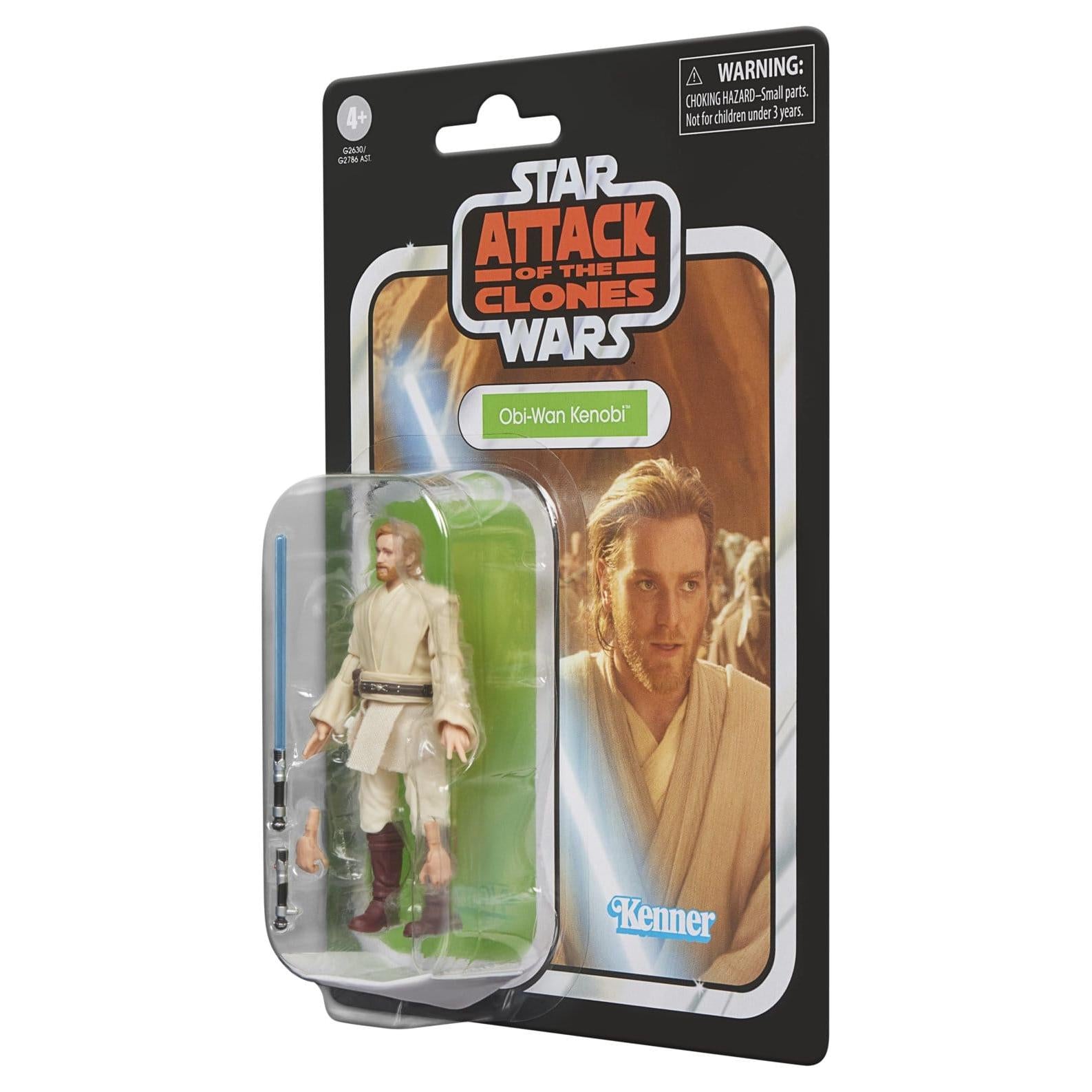 Star Wars Vintage Collection: Obi-Wan Kenobi (Attack of the Clones) - 10 cm-Actionfiguren-Hasbro-Mighty Underground