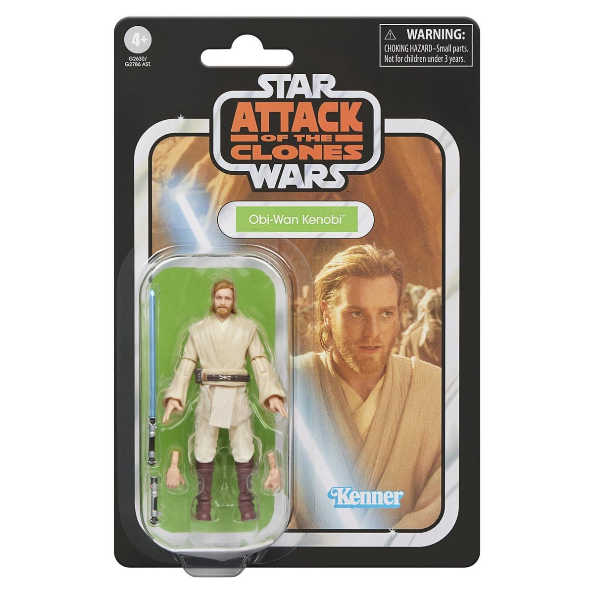 Star Wars Vintage Collection: Obi-Wan Kenobi (Attack of the Clones) - 10 cm-Actionfiguren-Hasbro-Mighty Underground