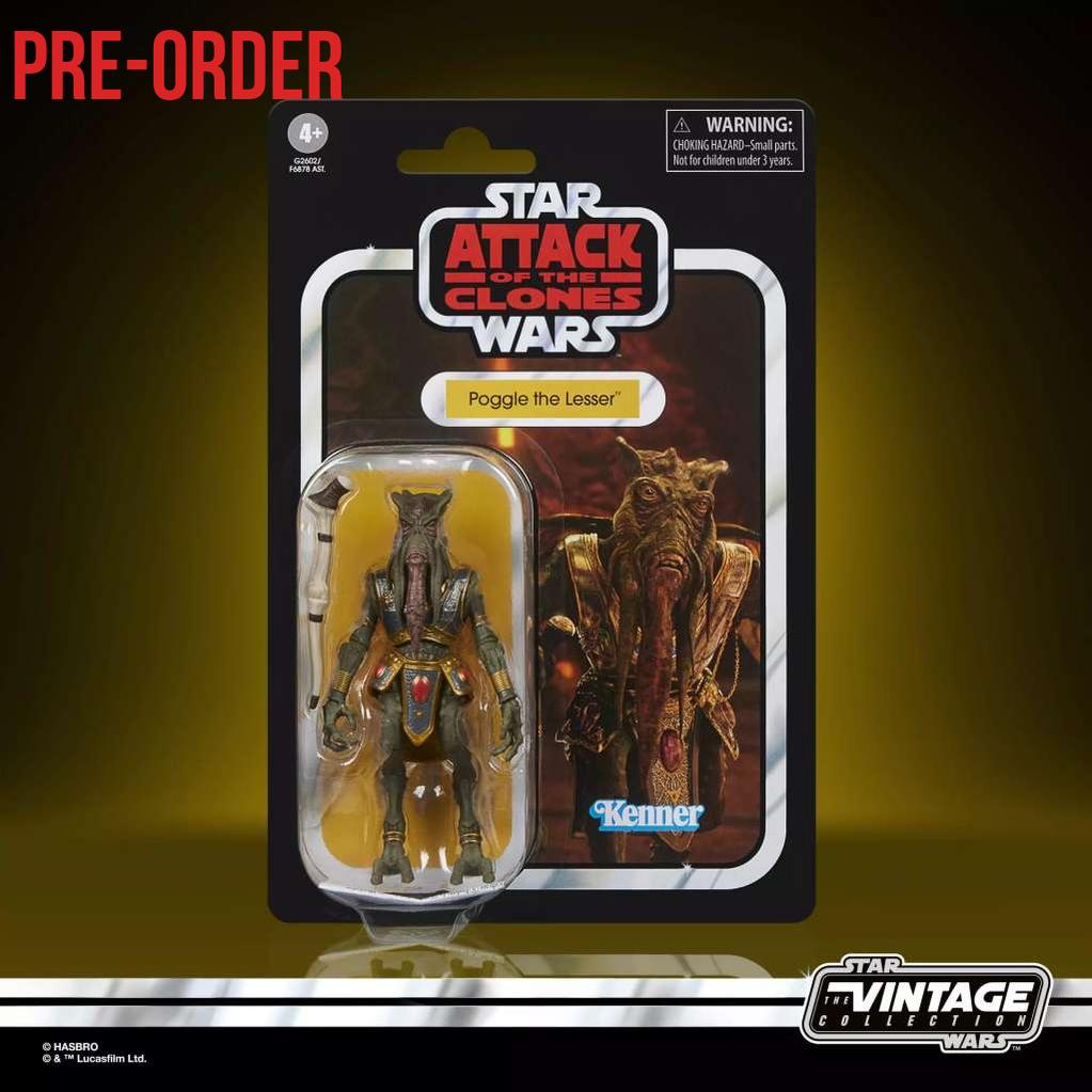 Star Wars Vintage Collection: Poggle the Lesser (Attack of the Clones) - 10 cm-Actionfiguren-Hasbro-Mighty Underground