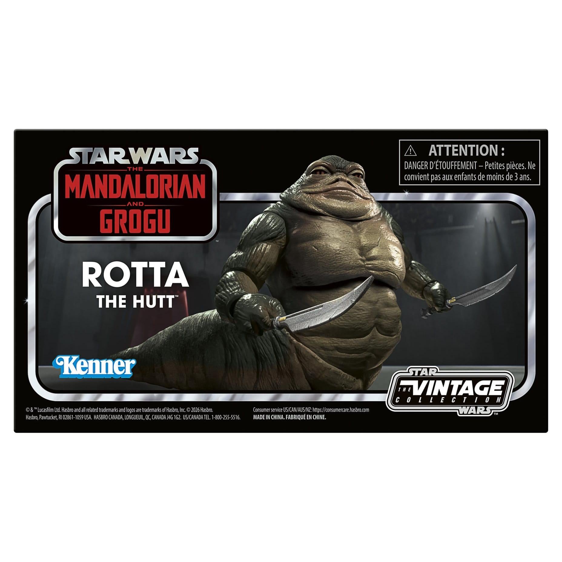 Star Wars Vintage Collection: Rotta the Hutt (The Mandalorian & Grogu) - 10 cm-Actionfiguren-Hasbro-Mighty Underground