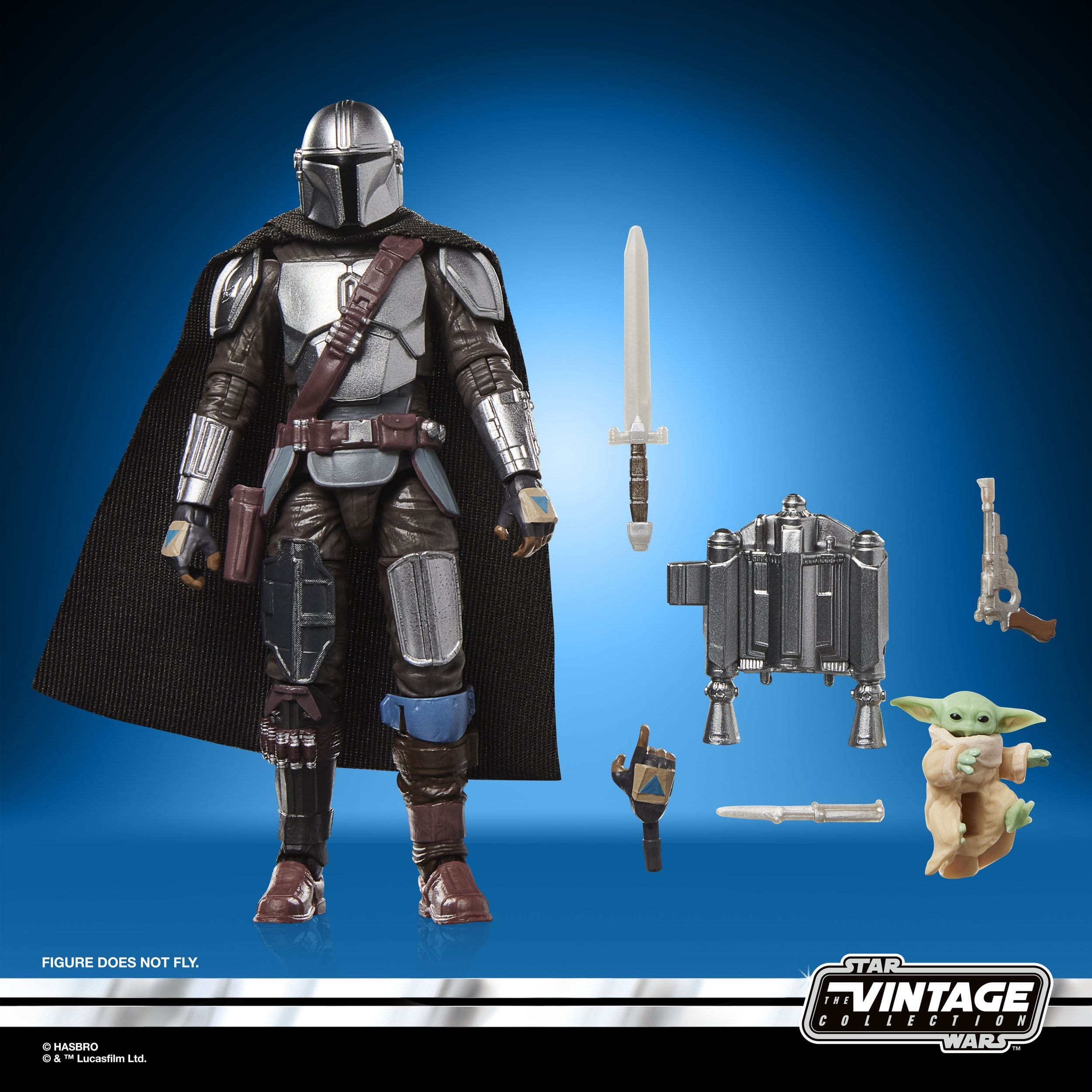 Star Wars Vintage Collection: The Mandalorian & Grogu-Actionfiguren-Hasbro-Mighty Underground