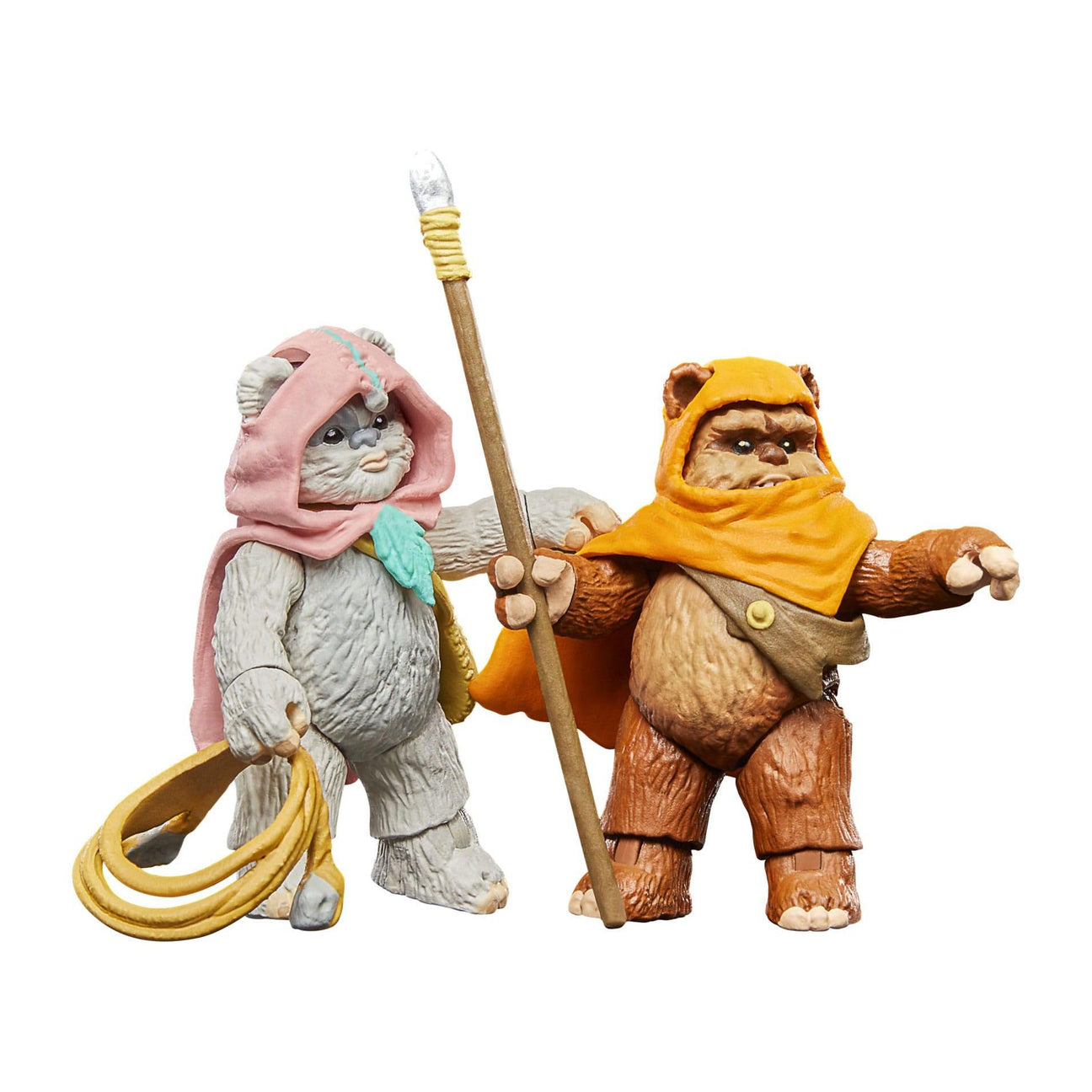 Star Wars Vintage Collection: Wicket W Warrick & Kneesaa (Ewoks) - 10 cm-Actionfiguren-Hasbro-Mighty Underground