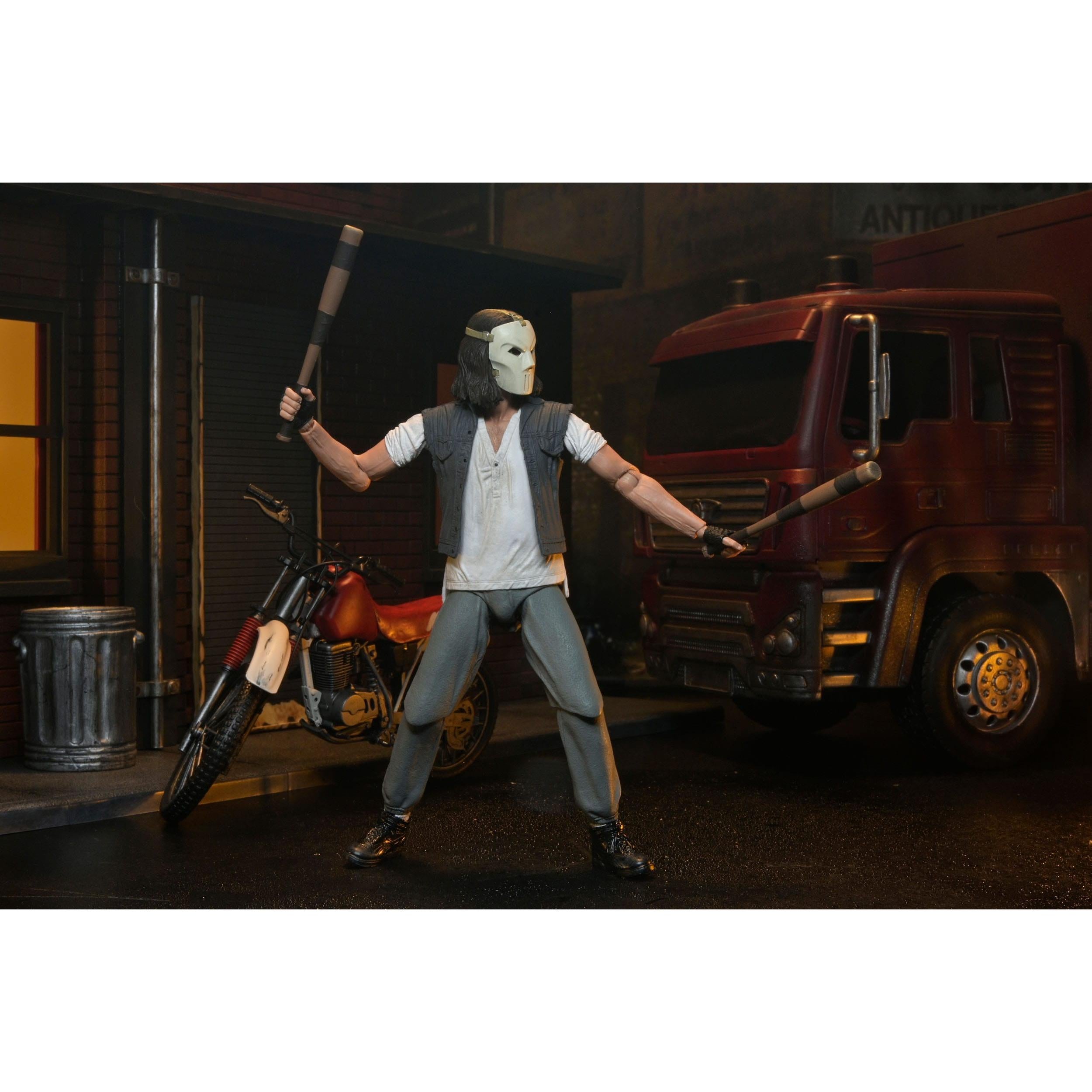 TMNT (1990): Casey Jones with Dirt Bike-Actionfiguren-NECA-Mighty Underground