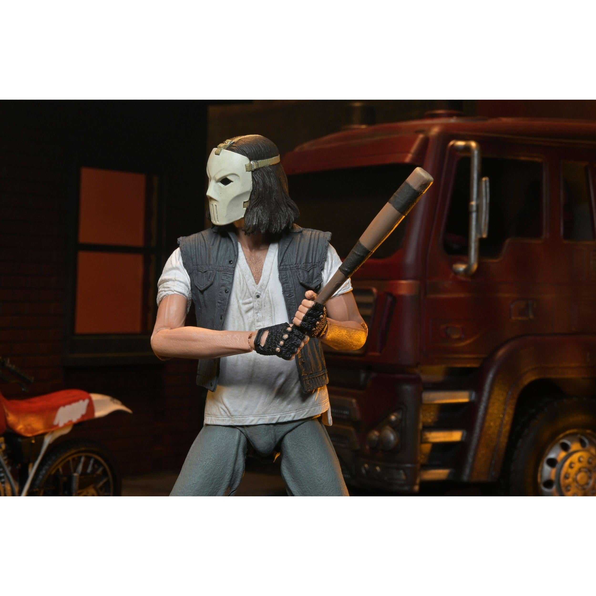 TMNT (1990): Casey Jones with Dirt Bike-Actionfiguren-NECA-Mighty Underground