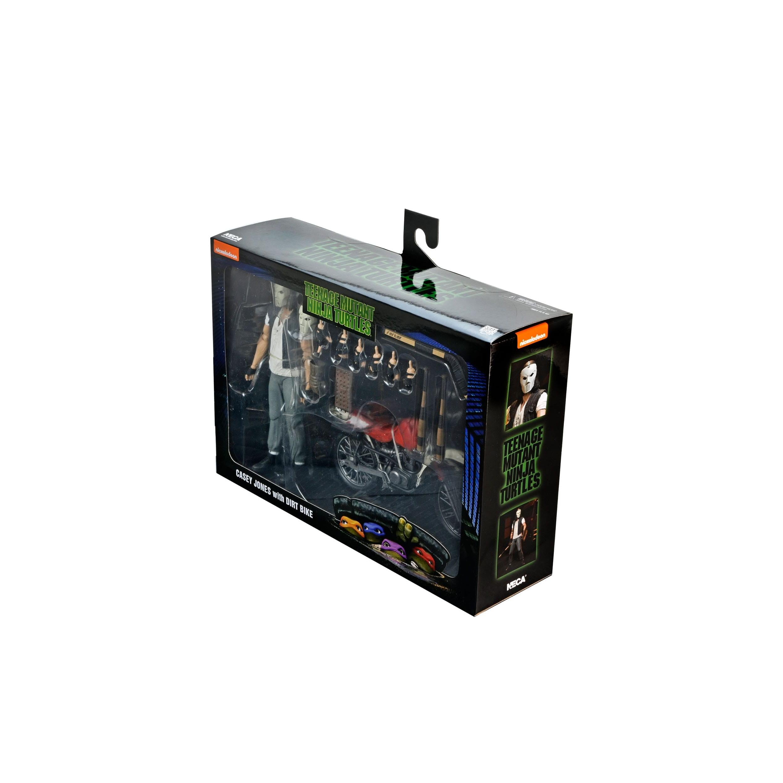 TMNT (1990): Casey Jones with Dirt Bike-Actionfiguren-NECA-Mighty Underground