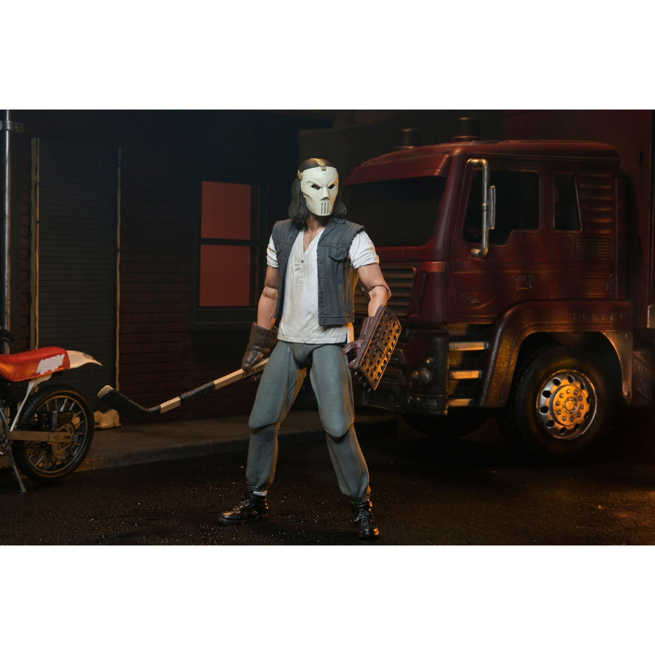 TMNT (1990): Casey Jones with Dirt Bike-Actionfiguren-NECA-Mighty Underground