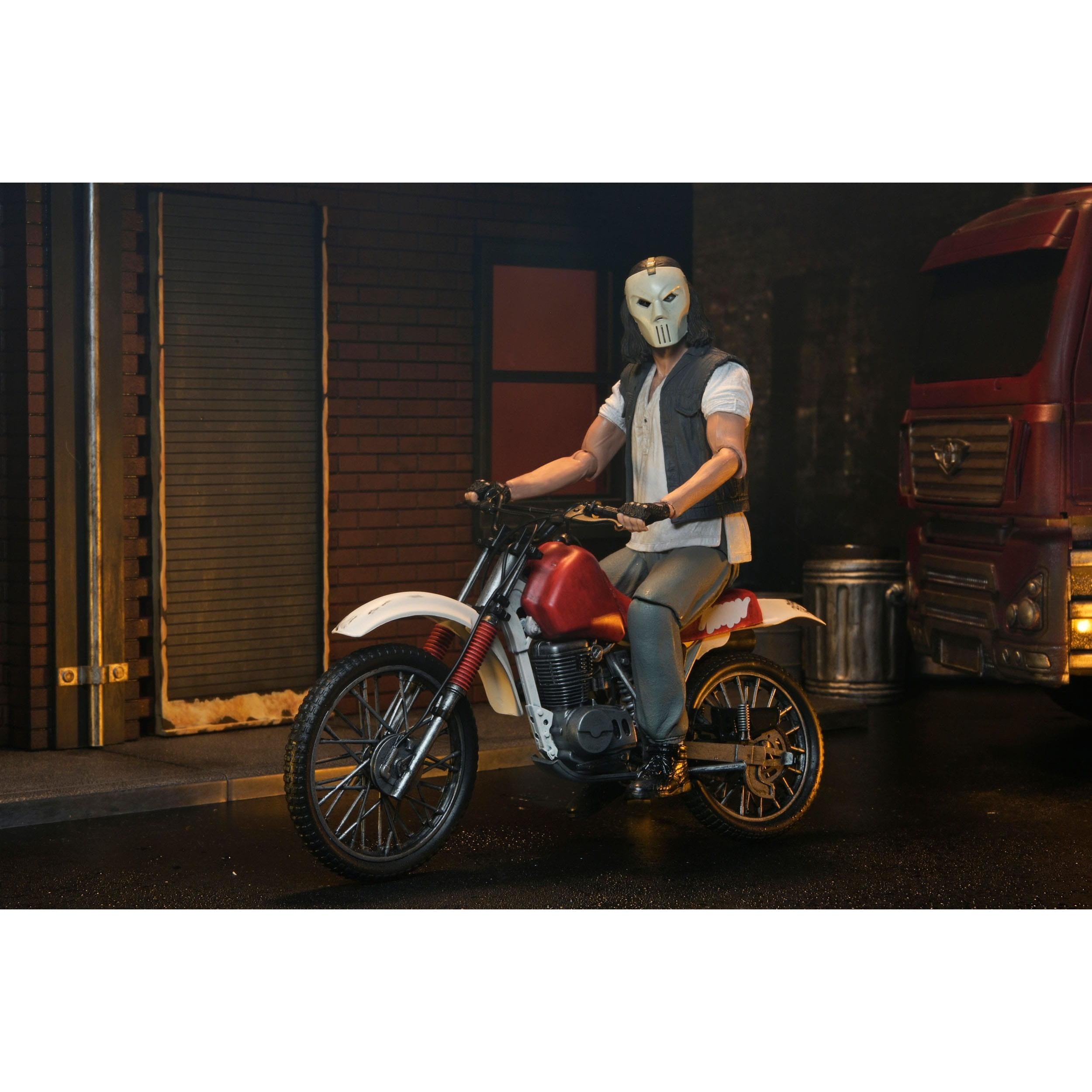 TMNT (1990): Casey Jones with Dirt Bike-Actionfiguren-NECA-Mighty Underground