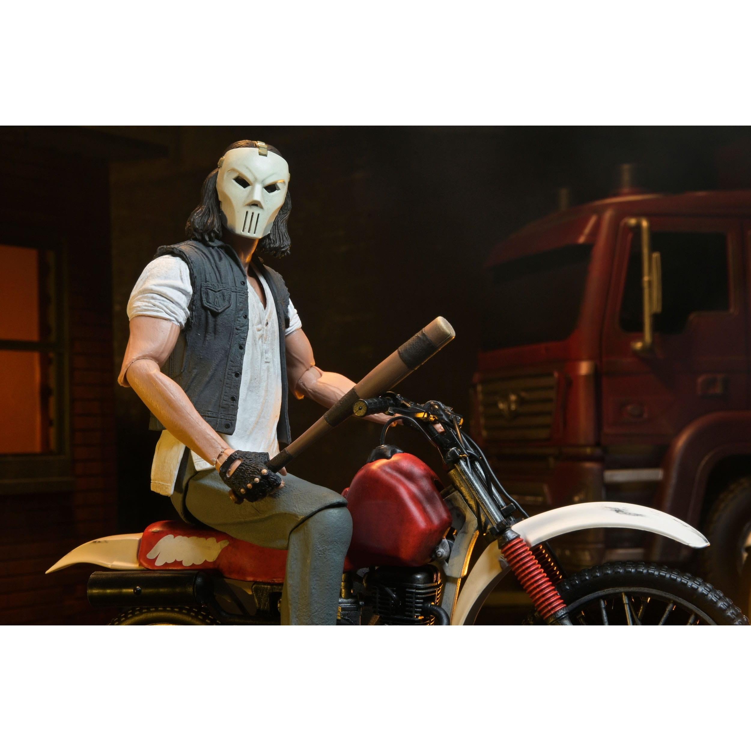 TMNT (1990): Casey Jones with Dirt Bike-Actionfiguren-NECA-Mighty Underground