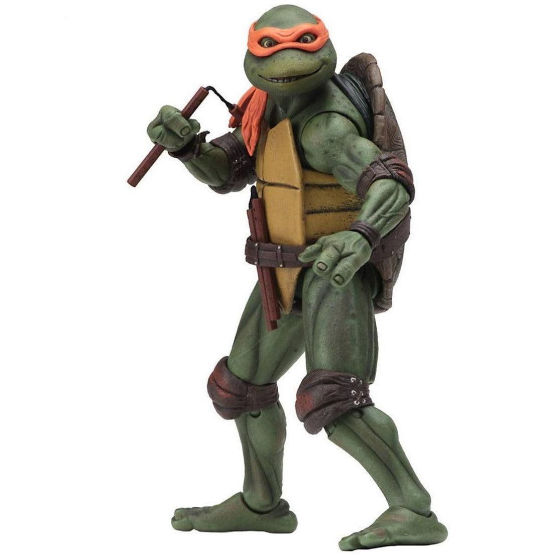 TMNT (1990 Movie): Michelangelo-Actionfiguren-NECA-Mighty Underground