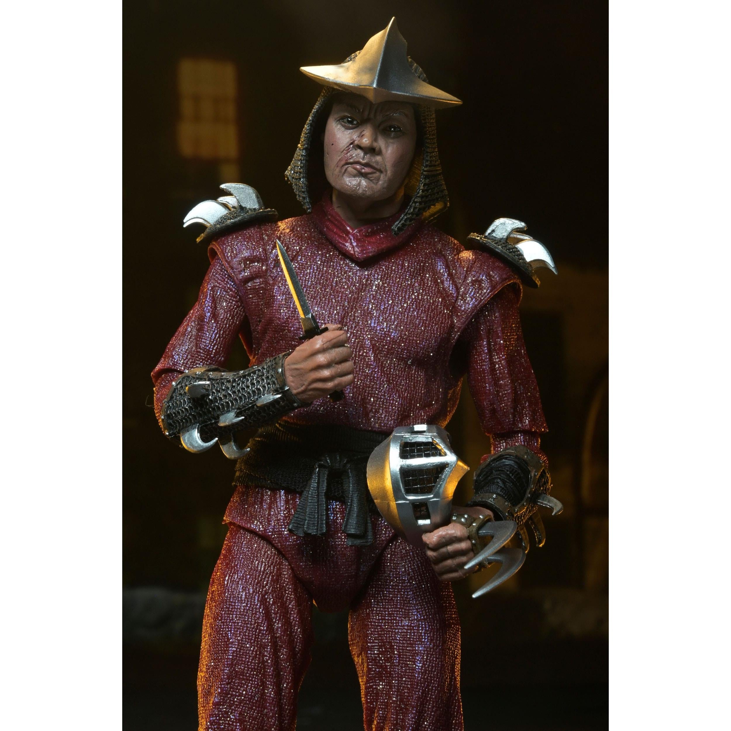 TMNT (1990): Roof Top Battle Shredder vs Leo-Actionfiguren-NECA-Mighty Underground