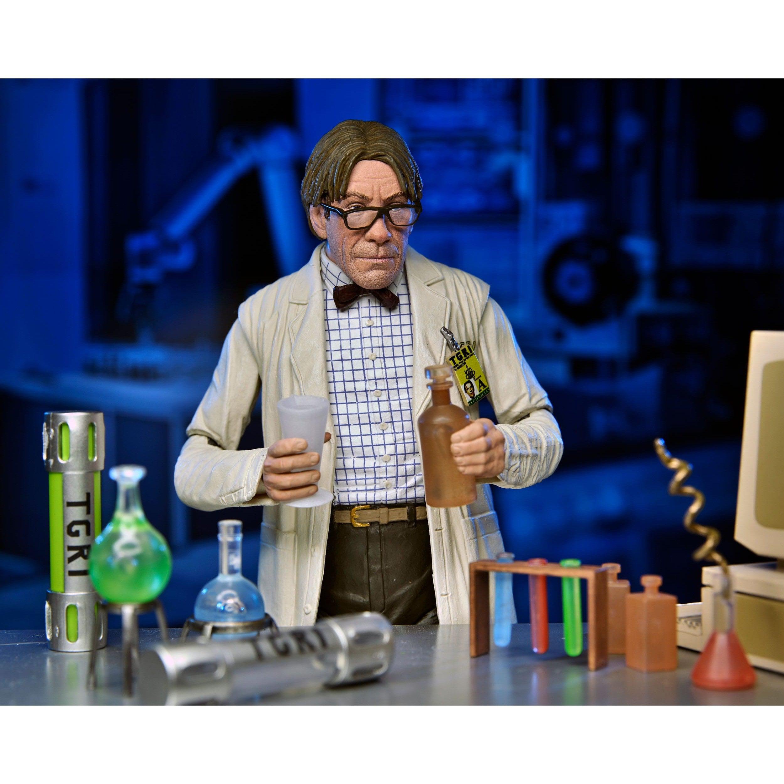 TMNT 2: Secret of the Ooze - Lab Coat and Hazmat Suit Professor Perry 2-Pack-Actionfiguren-NECA-Mighty Underground