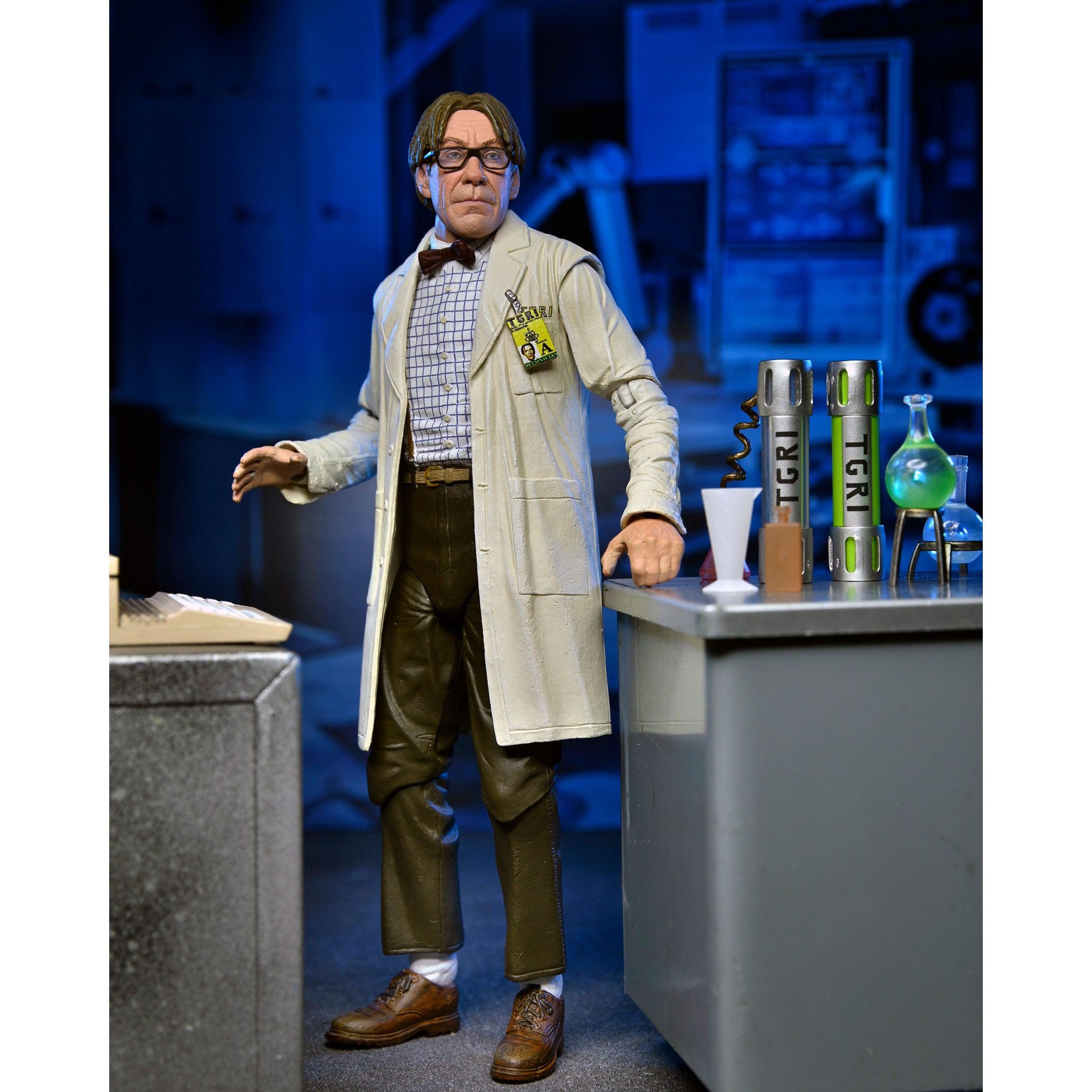 TMNT 2: Secret of the Ooze - Lab Coat and Hazmat Suit Professor Perry 2-Pack-Actionfiguren-NECA-Mighty Underground