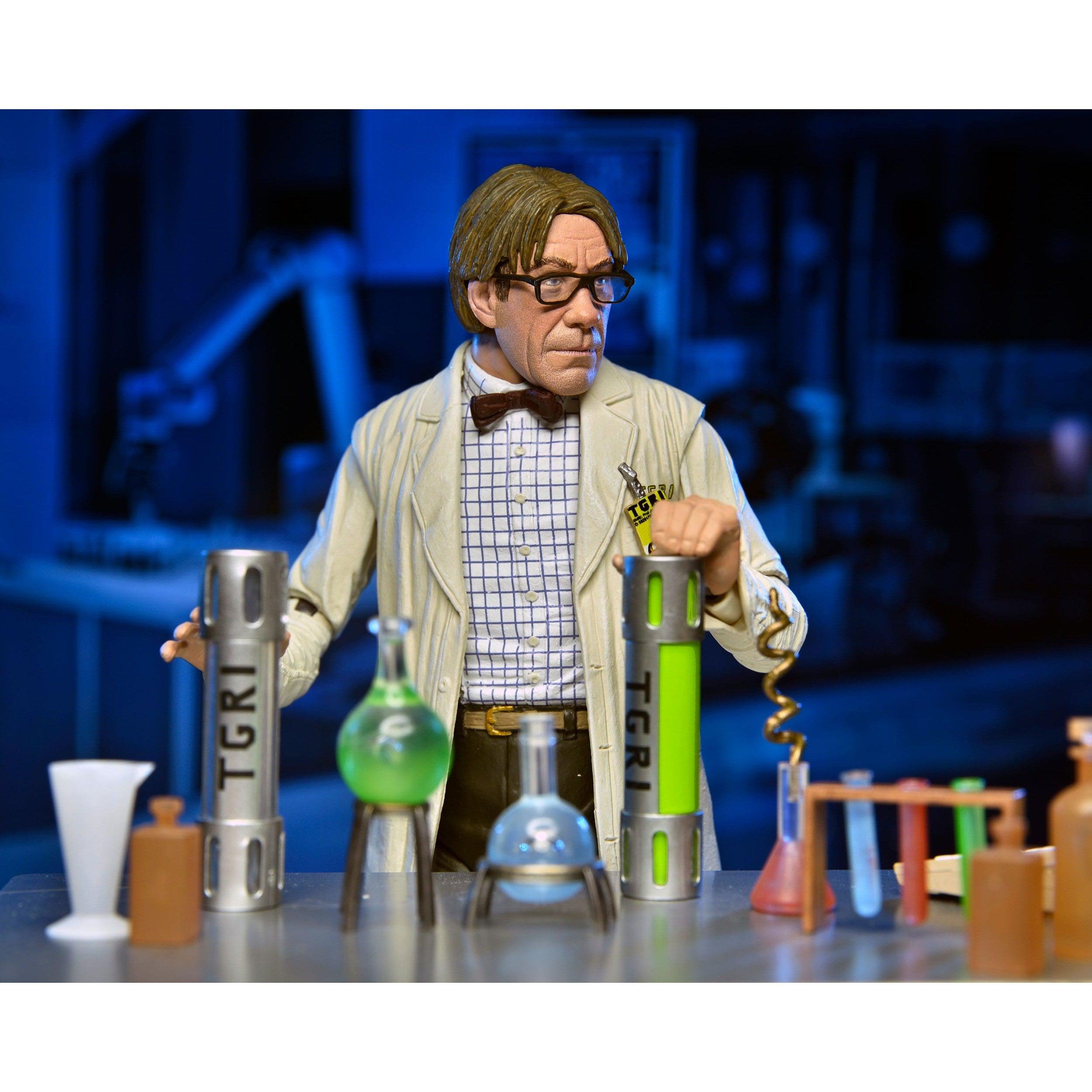 TMNT 2: Secret of the Ooze - Lab Coat and Hazmat Suit Professor Perry 2-Pack-Actionfiguren-NECA-Mighty Underground