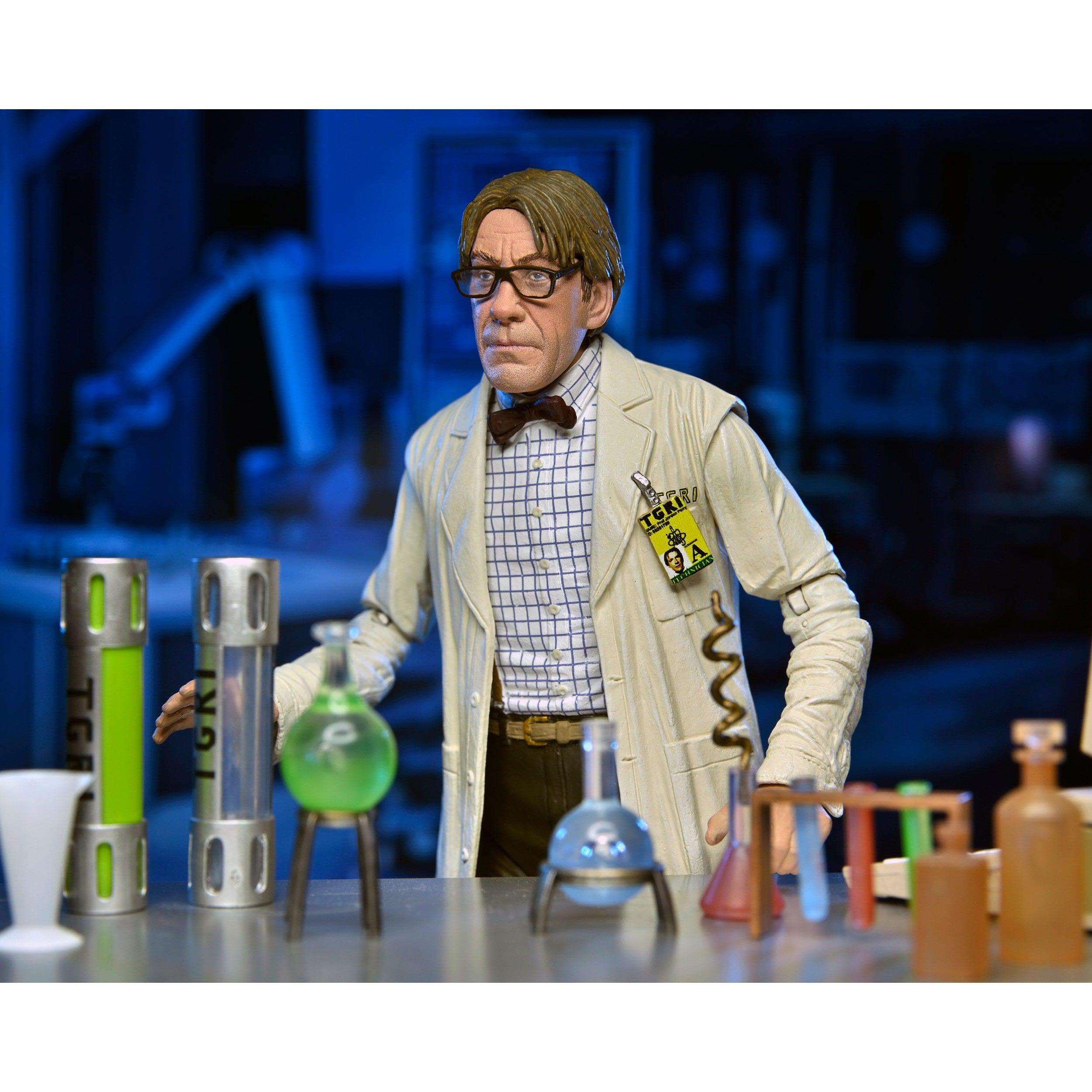 TMNT 2: Secret of the Ooze - Lab Coat and Hazmat Suit Professor Perry 2-Pack-Actionfiguren-NECA-Mighty Underground