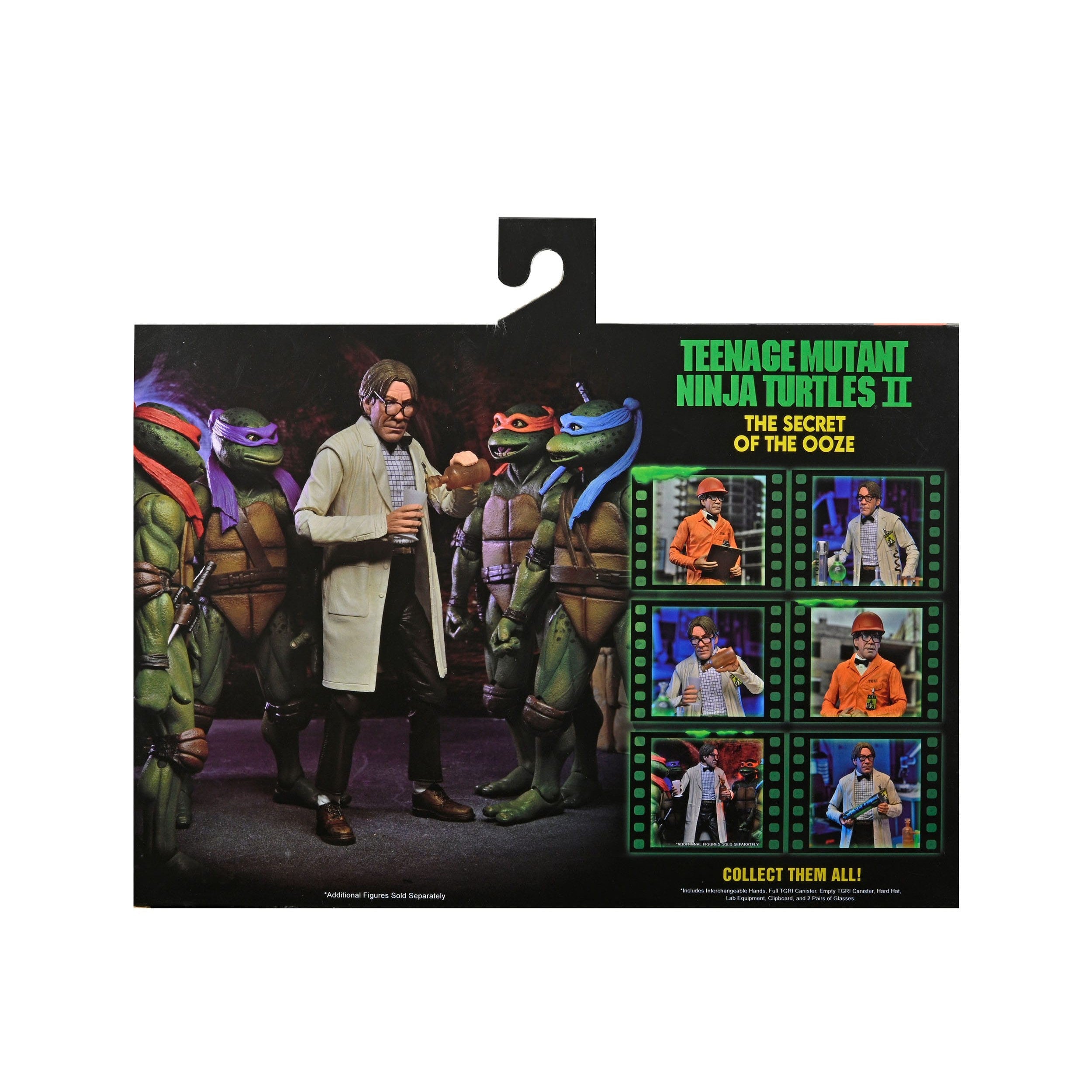 TMNT 2: Secret of the Ooze - Lab Coat and Hazmat Suit Professor Perry 2-Pack-Actionfiguren-NECA-Mighty Underground