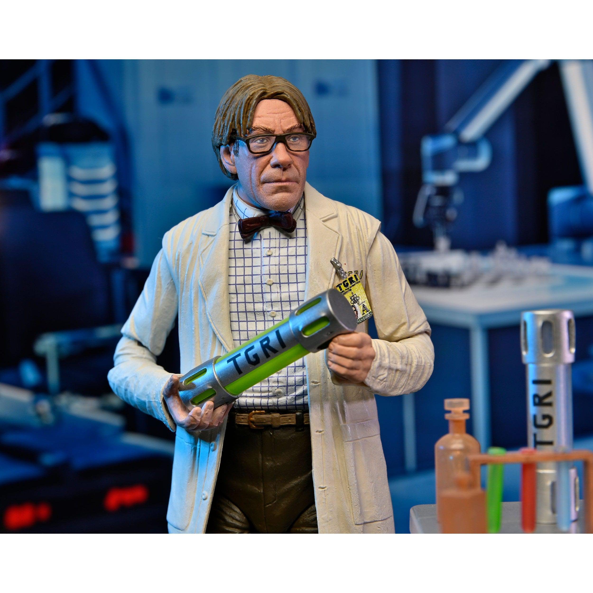 TMNT 2: Secret of the Ooze - Lab Coat and Hazmat Suit Professor Perry 2-Pack-Actionfiguren-NECA-Mighty Underground