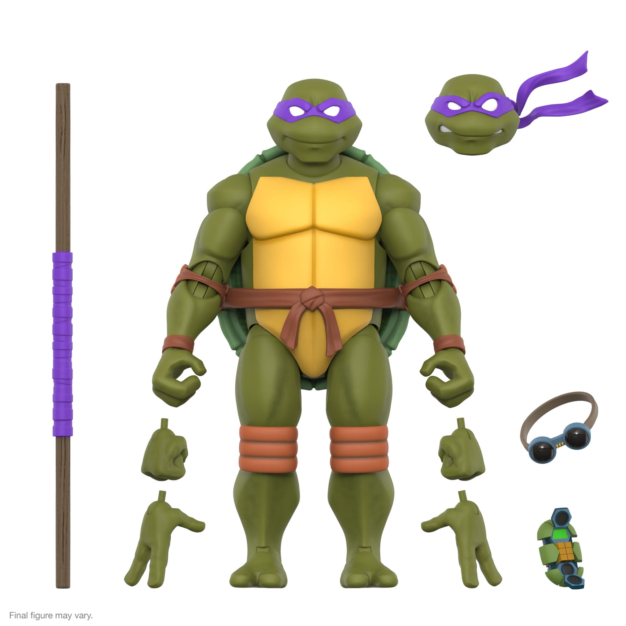 TMNT 2003: Leonardo, Donatello, Raphael, Michelangelo (Super7) - 4-Set-Actionfiguren-Super7-Mighty Underground
