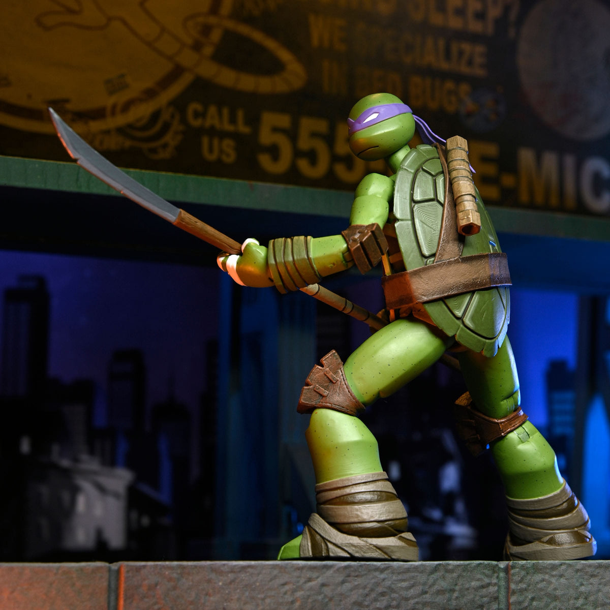 TMNT (2012): Ultimate Leonardo, Michelangelo, Raphael, Donatello - 4er-Bundle-Actionfiguren-NECA-Mighty Underground