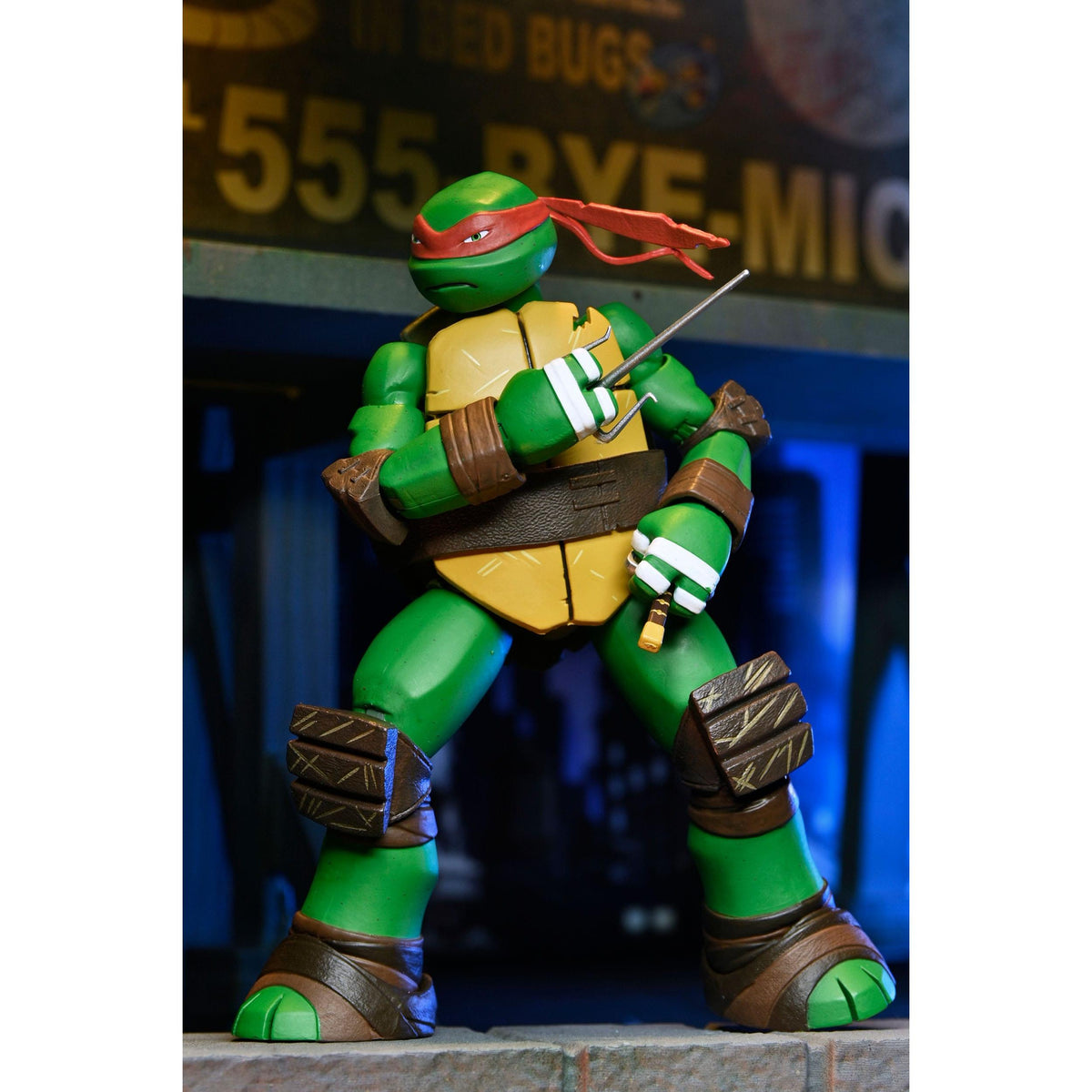 TMNT (2012): Ultimate Leonardo, Michelangelo, Raphael, Donatello - 4er-Bundle-Actionfiguren-NECA-Mighty Underground