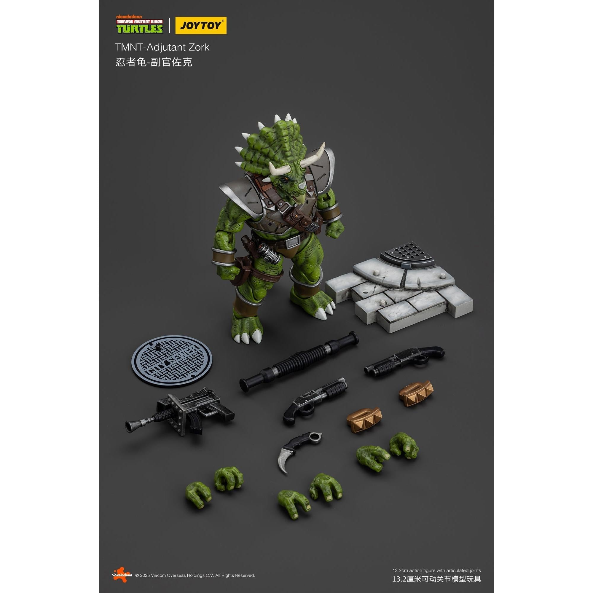 TMNT: Adjutant Zork - 1/18-Actionfiguren-JoyToy-Mighty Underground