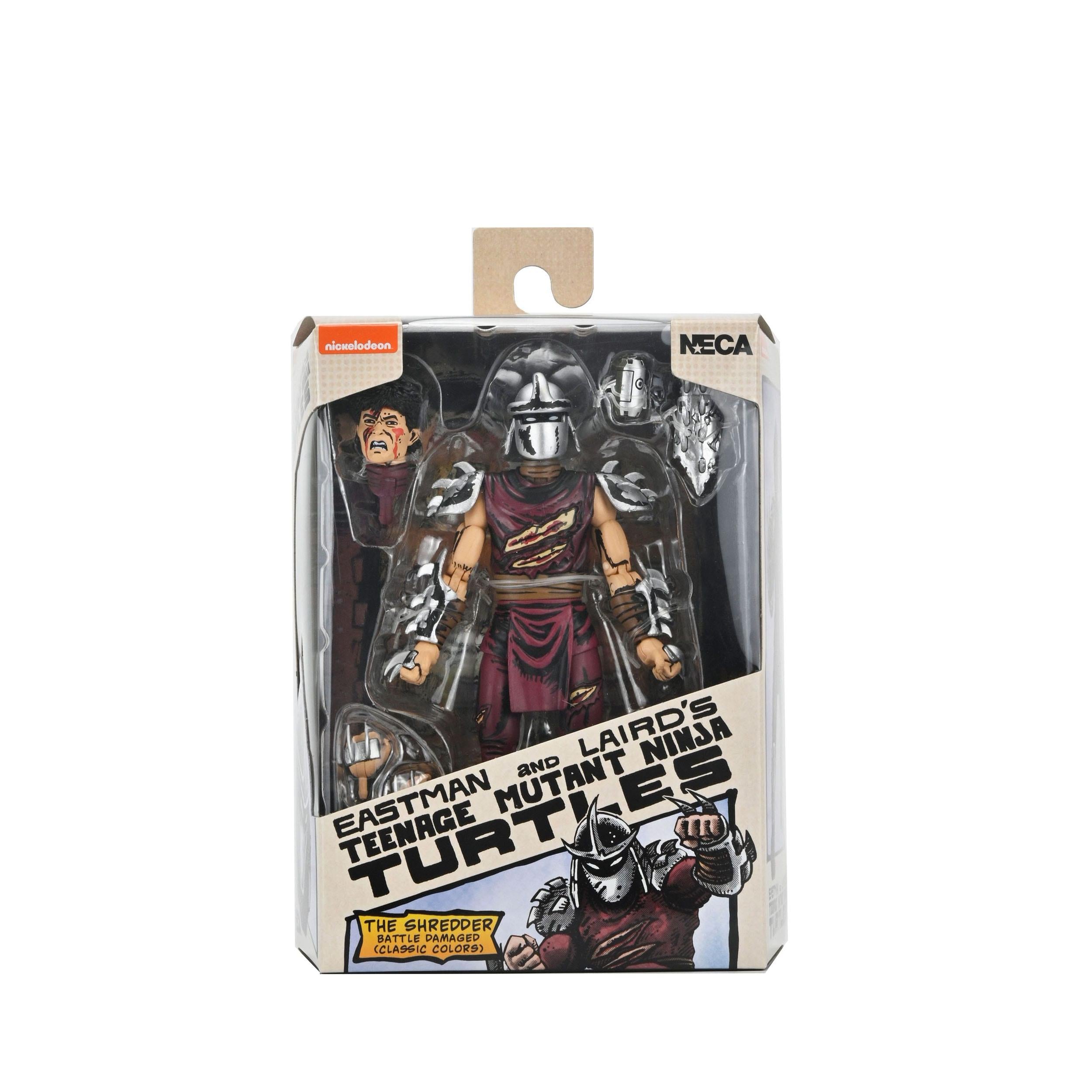 TMNT: Battle Damaged Shredder (Classic Colors) (Mirage)-Actionfiguren-NECA-Mighty Underground