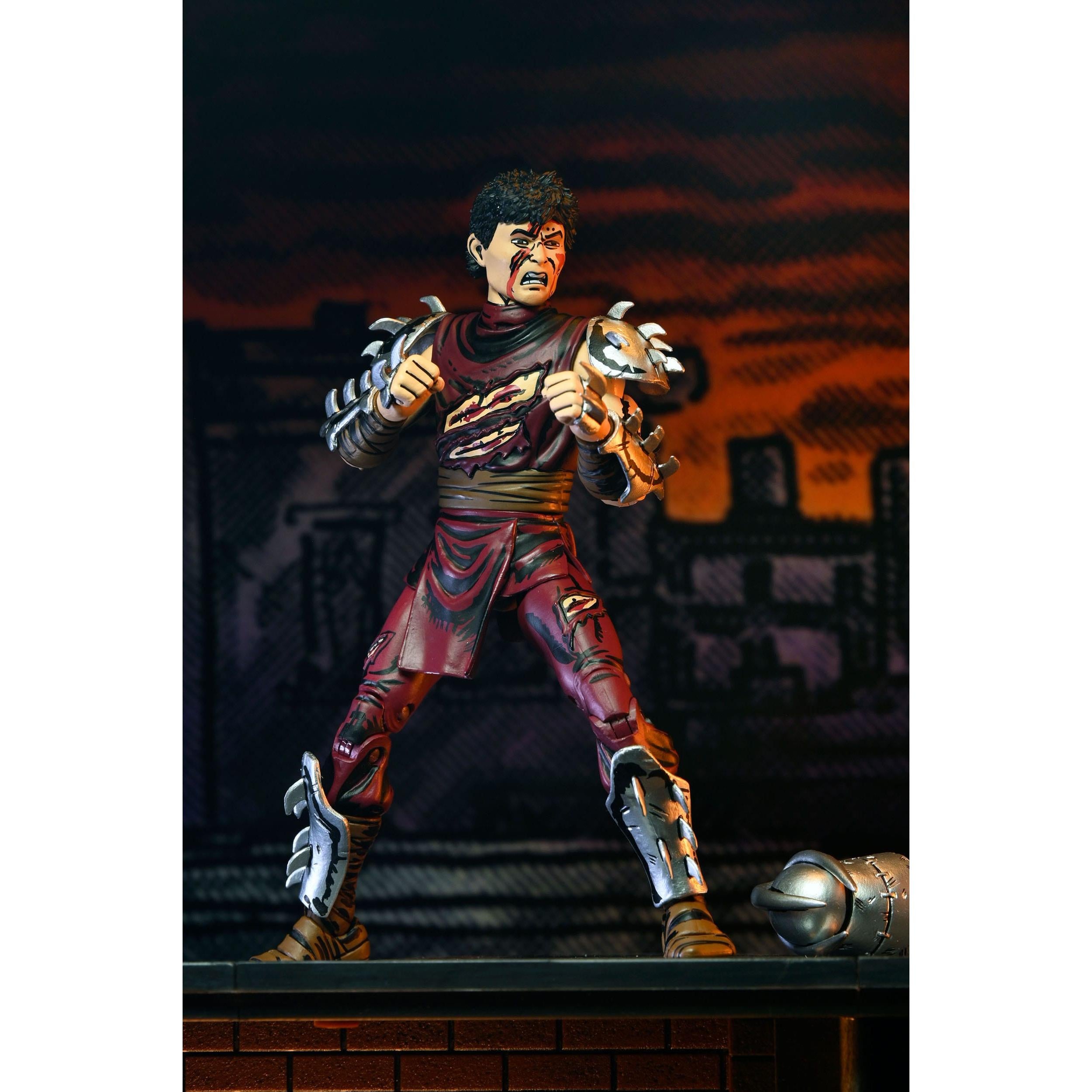 TMNT: Battle Damaged Shredder (Classic Colors) (Mirage)-Actionfiguren-NECA-Mighty Underground